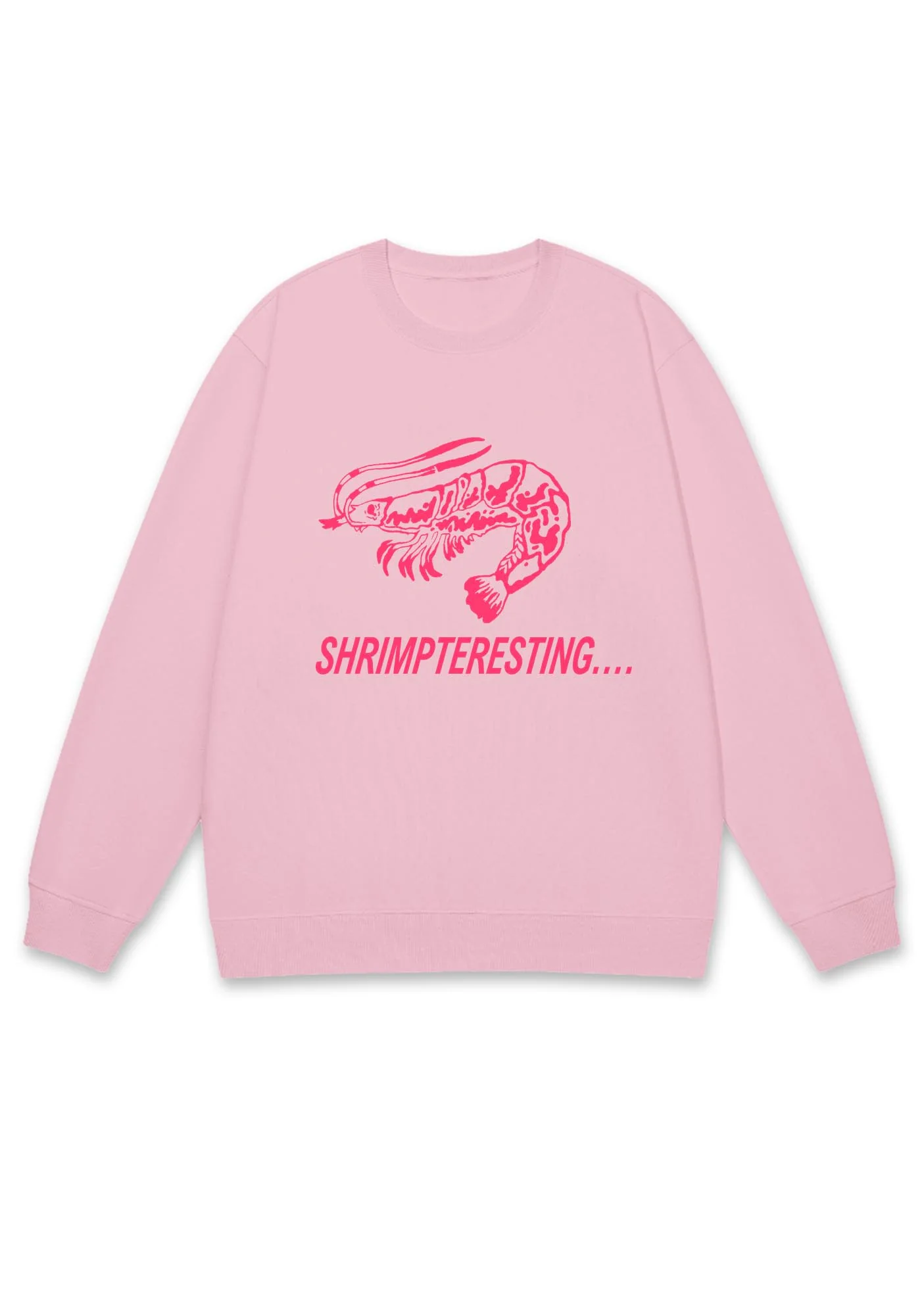 Shrimp Teresting Y2K Sweatshirt - Image 5