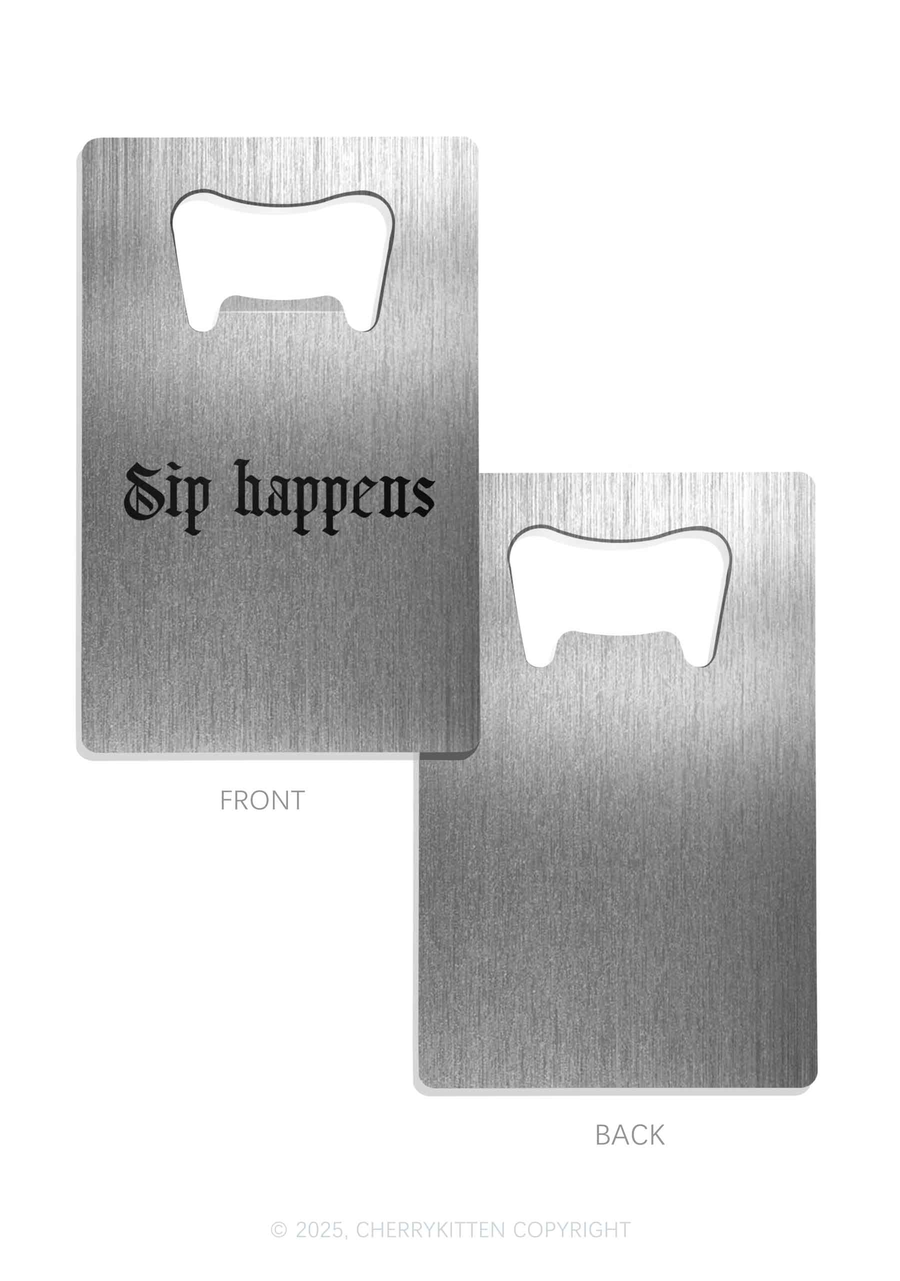 Sip Happens Y2K Credit Card Bottle Openers Cherrykitten - Image 4
