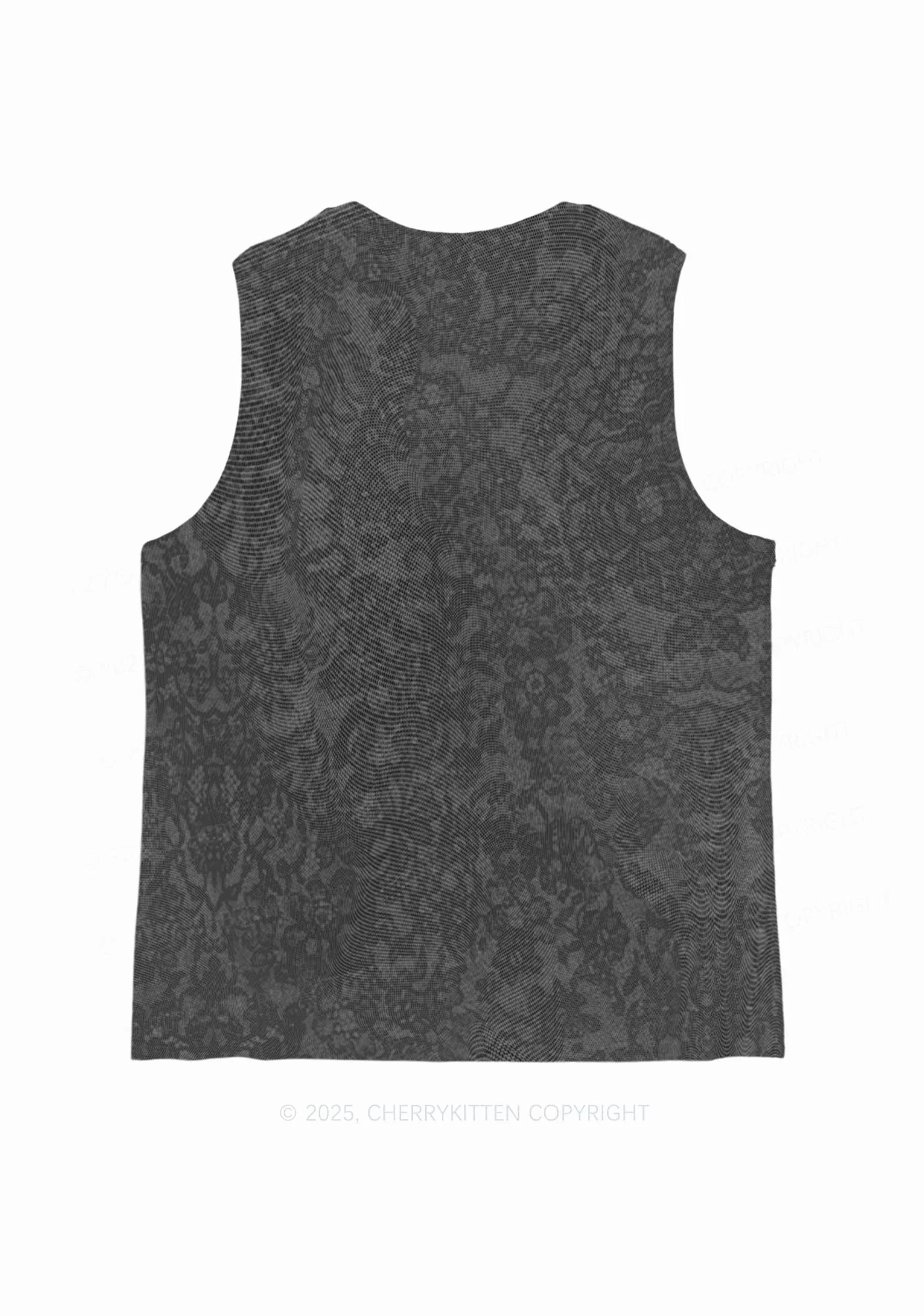Skeleton Hand Txts Y2K Mesh Muscle Tank Cherrykitten - Image 4