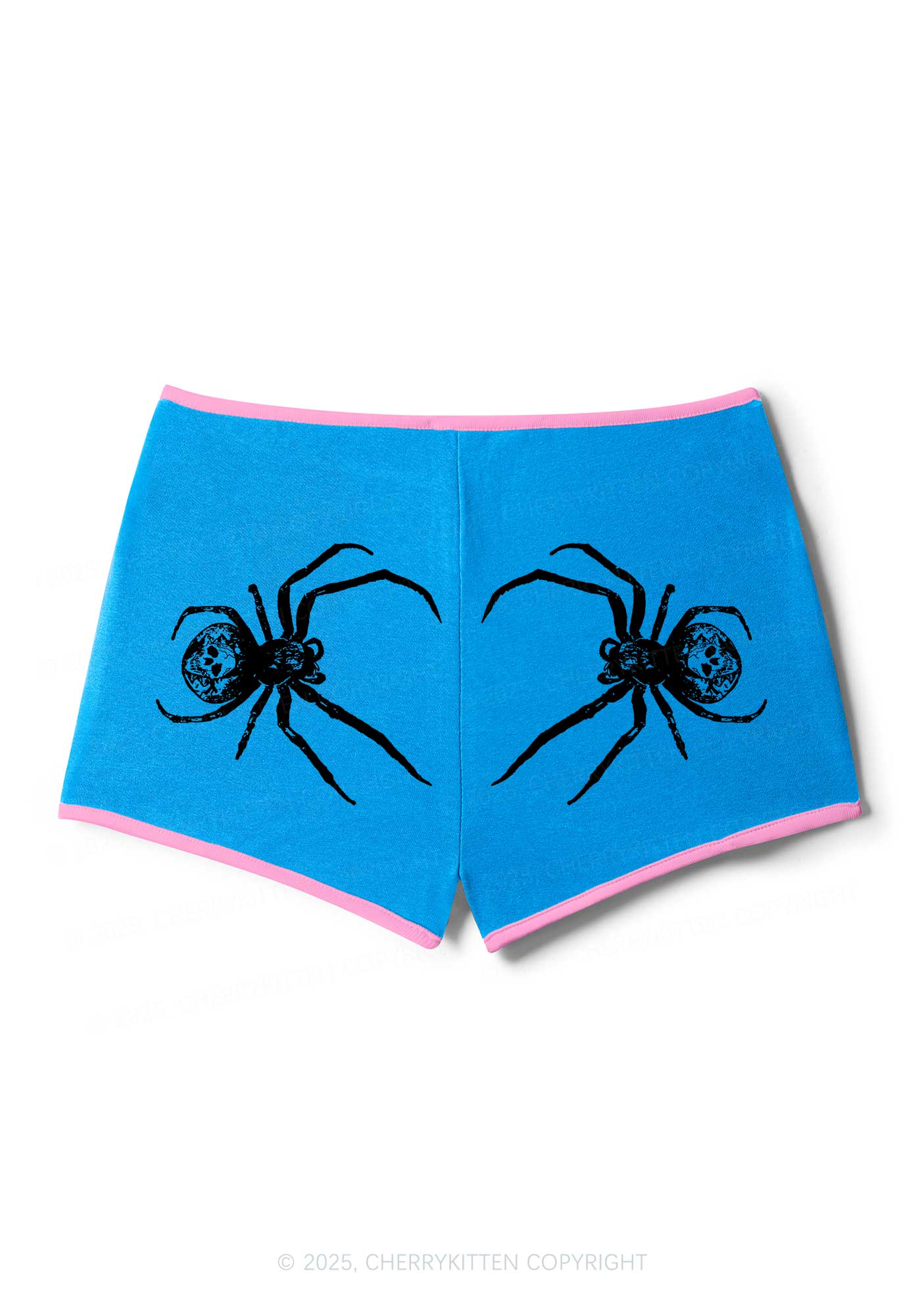Skull Spider Y2K Booty Shorts Cherrykitten - Image 4
