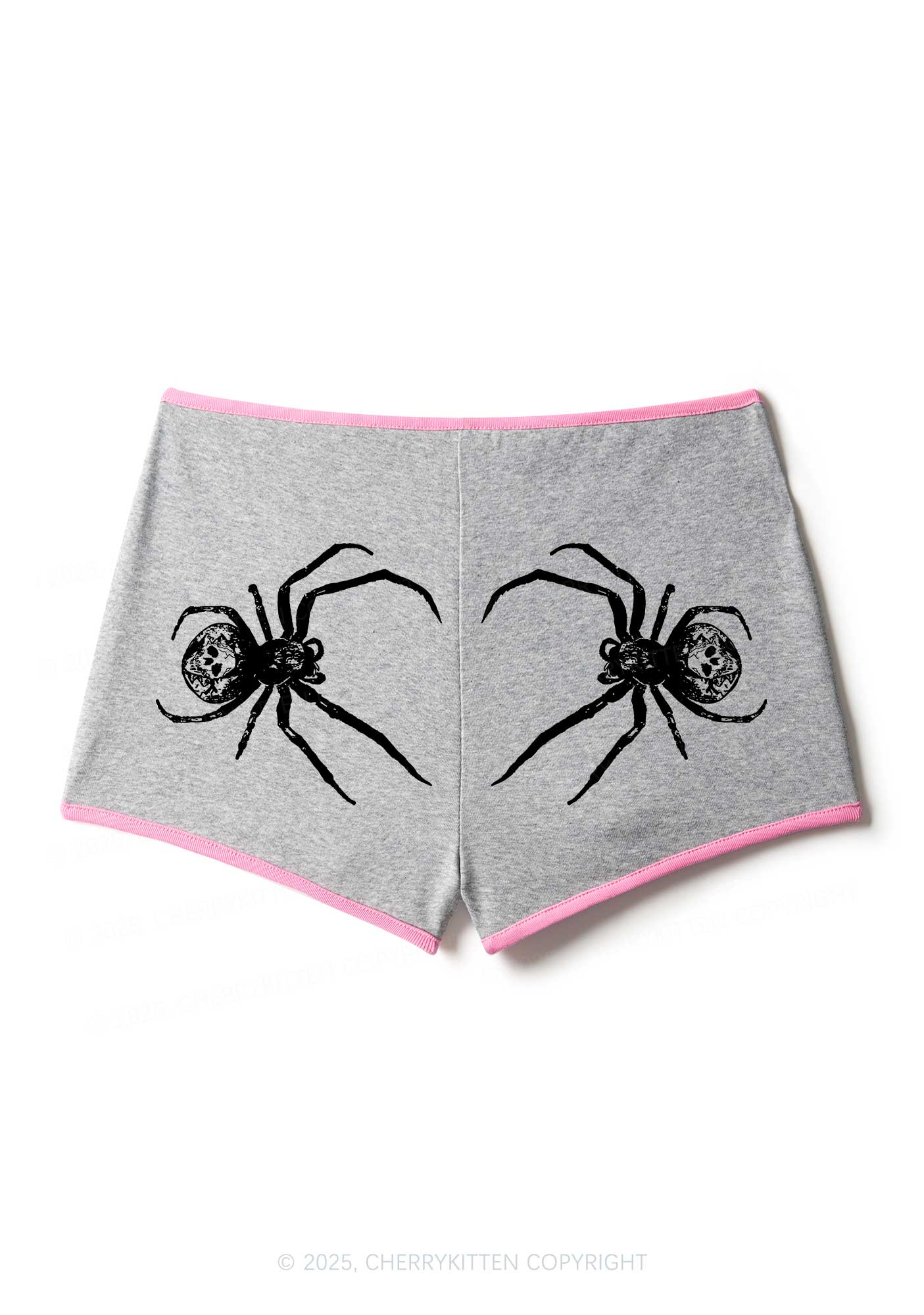 Skull Spider Y2K Booty Shorts Cherrykitten - Image 5