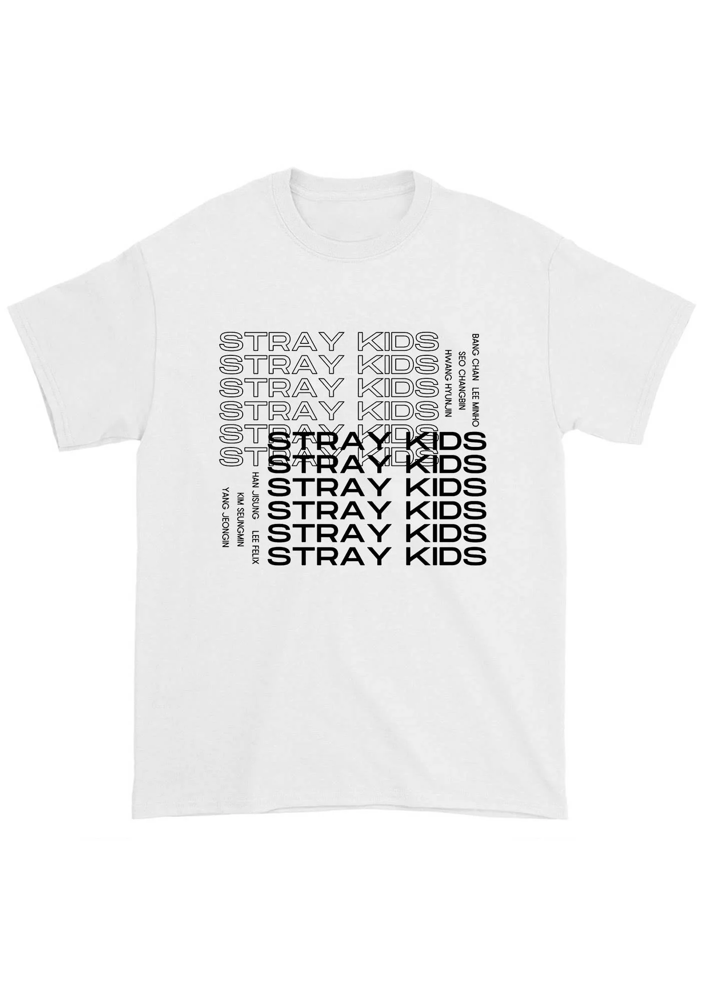 Skz Rectangle Skz Kpop Chunky Shirt - Image 2
