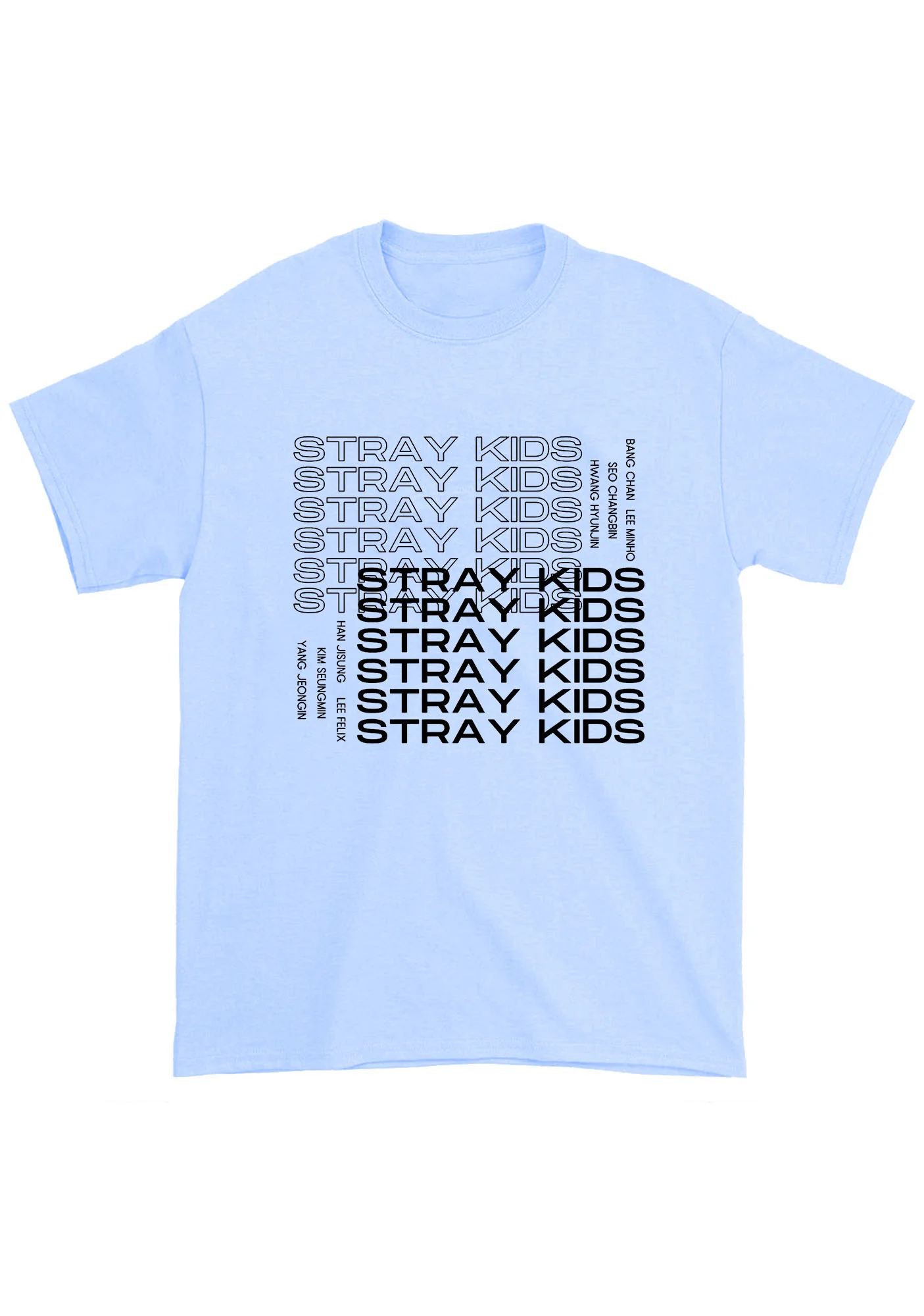 Skz Rectangle Skz Kpop Chunky Shirt - Image 4