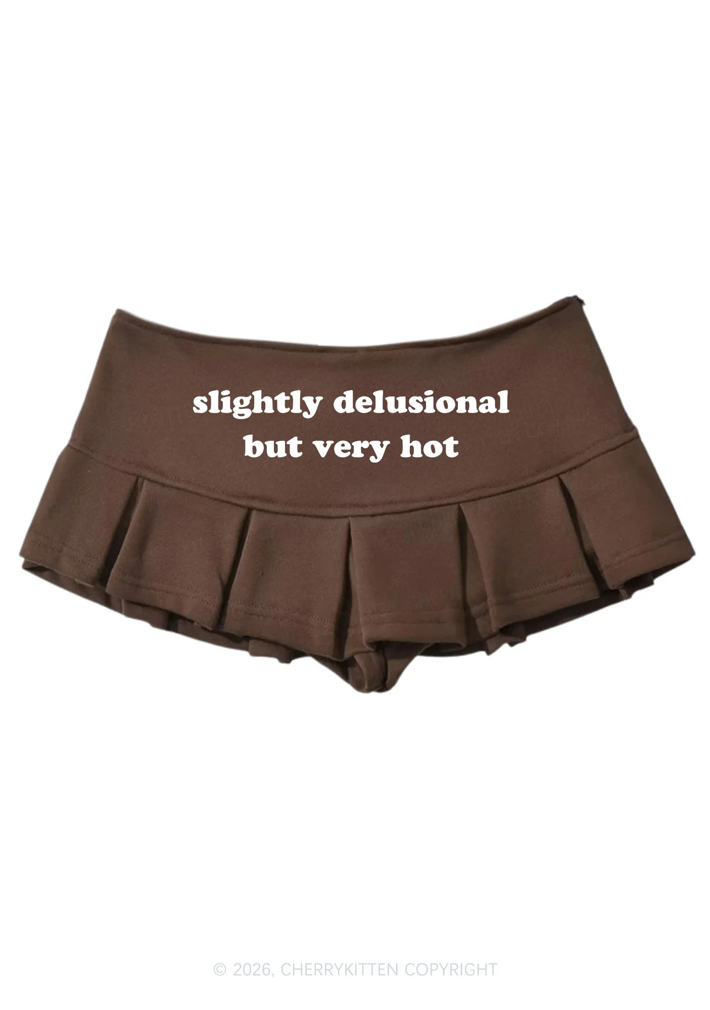Slightly Delusional But Very Hot Y2K Mini Pleated Skirts Cherrykitten - Image 7