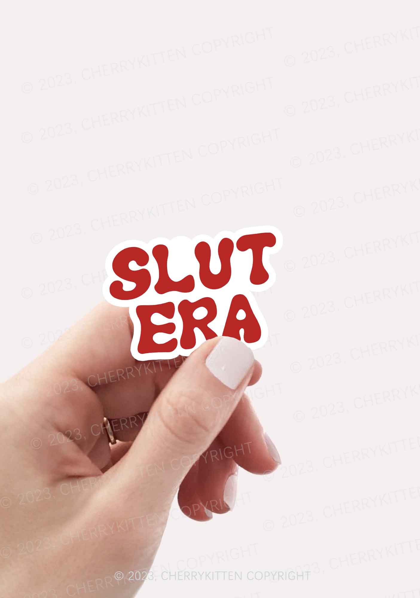 Slxt Era 1Pc Y2K Sticker Cherrykitten - Image 2