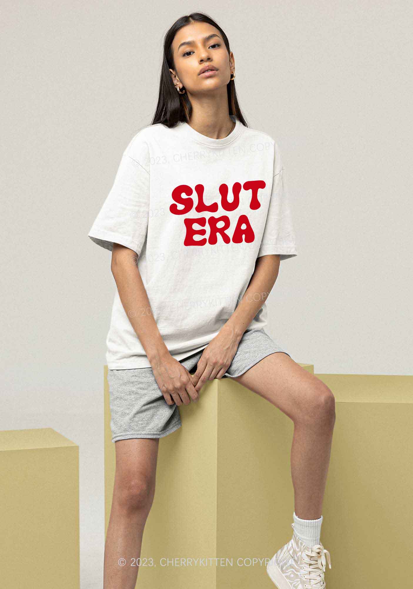 Slxt Era Y2K Chunky Shirt Cherrykitten - Image 2
