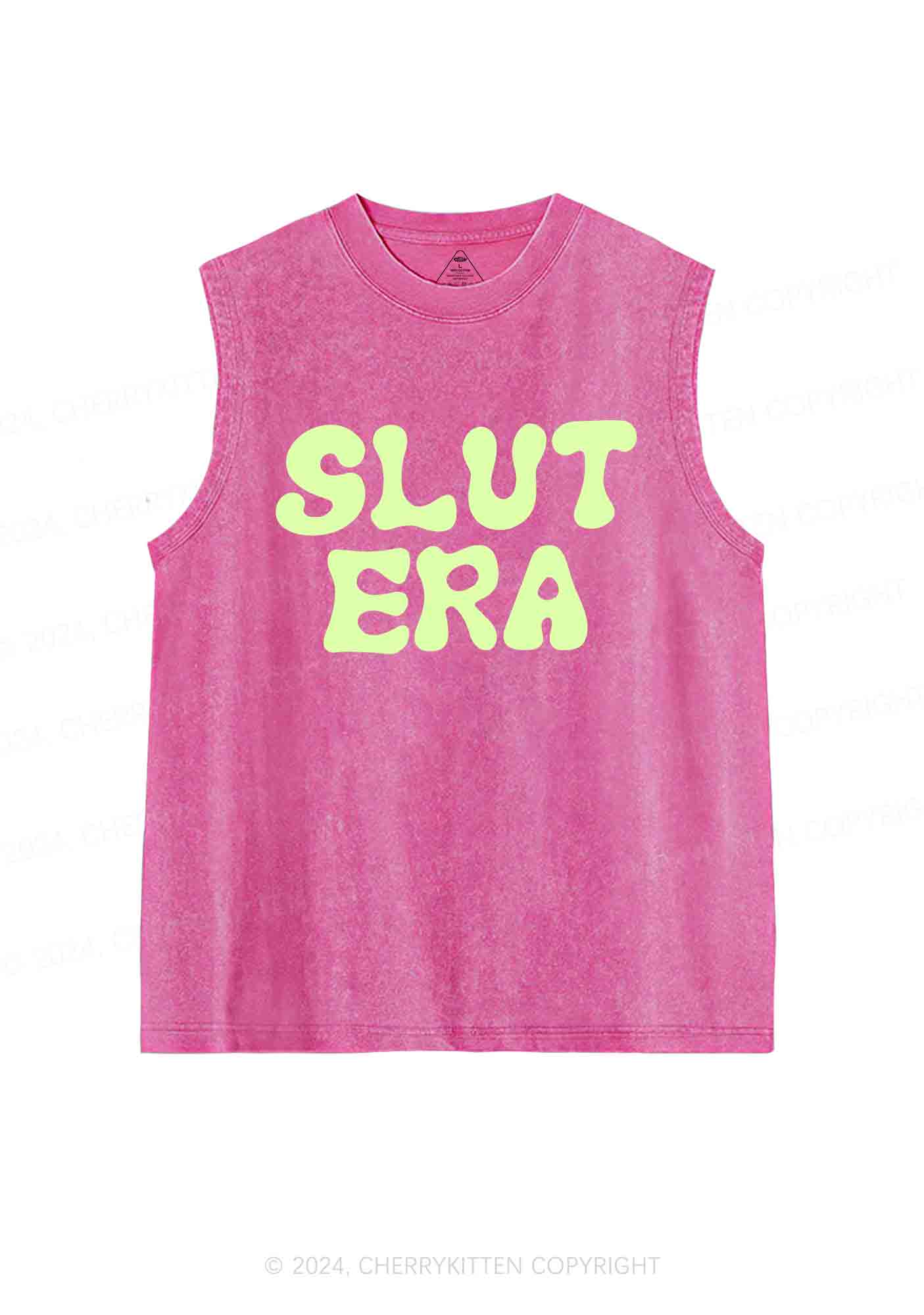 Slxt Era Y2K Washed Tank Cherrykitten - Image 4