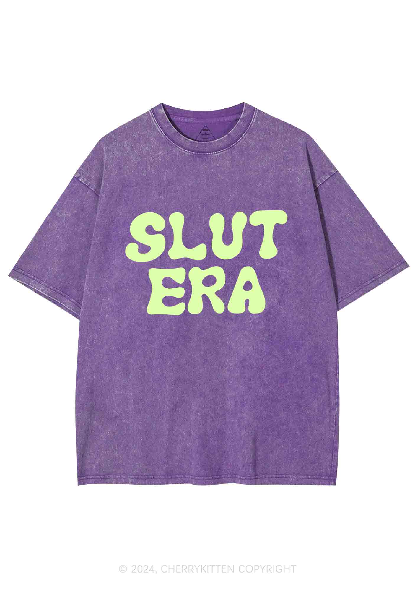 Slxt Era Y2K Washed Tee Cherrykitten - Image 5