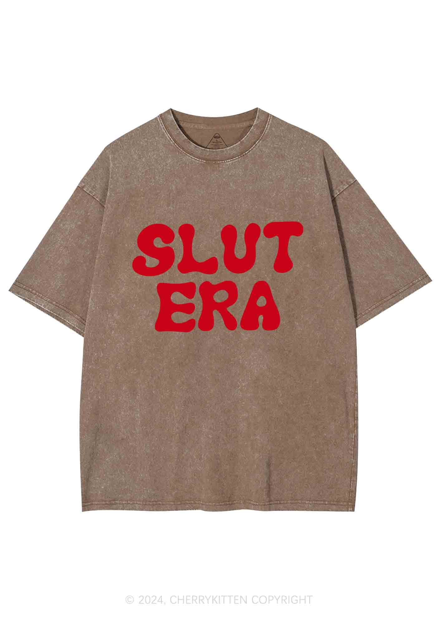 Slxt Era Y2K Washed Tee Cherrykitten - Image 6