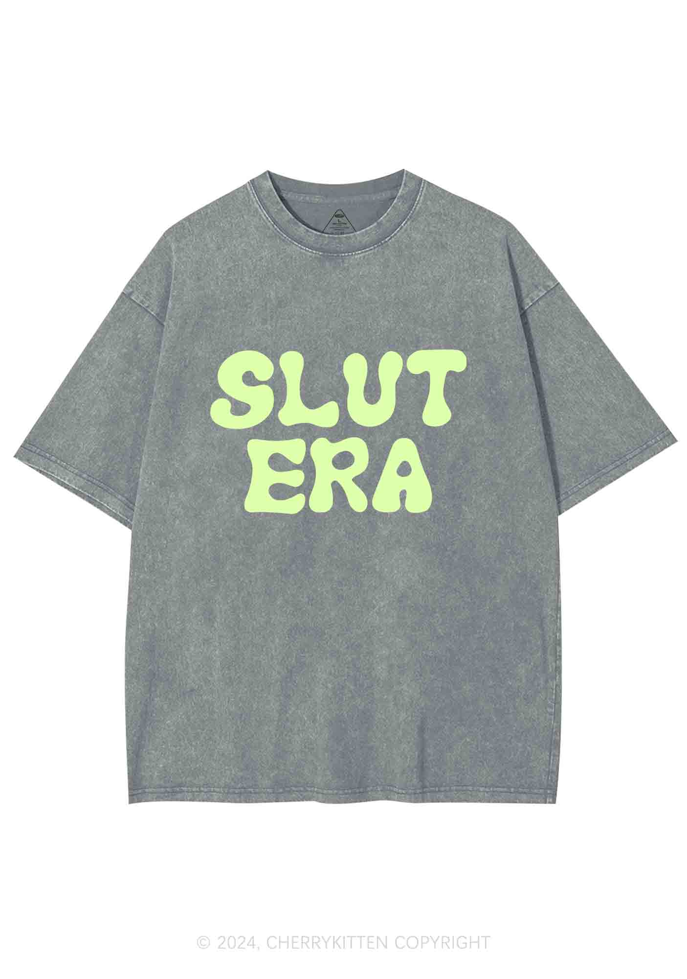 Slxt Era Y2K Washed Tee Cherrykitten - Image 7