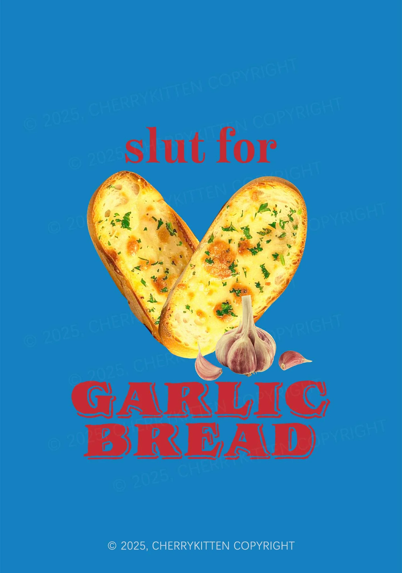 Slxt For Garlic Bread 1Pc Y2K Pin Badge Cherrykitten - Image 2