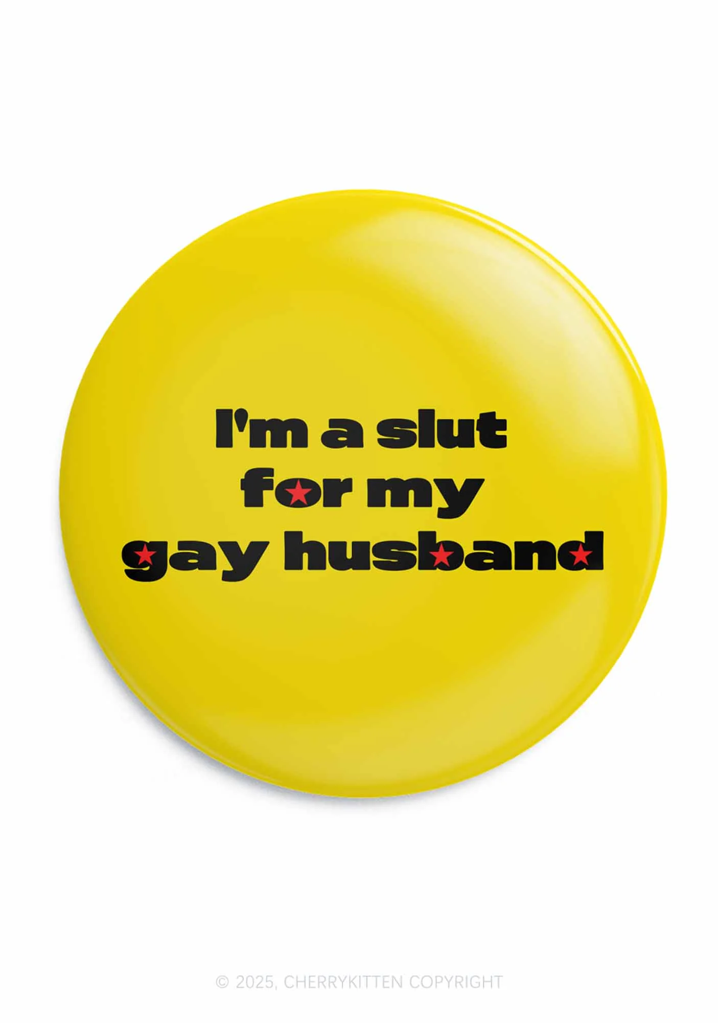Slxt For Gay Husband Pride 1Pc Y2K Pin Badge Cherrykitten - Image 4