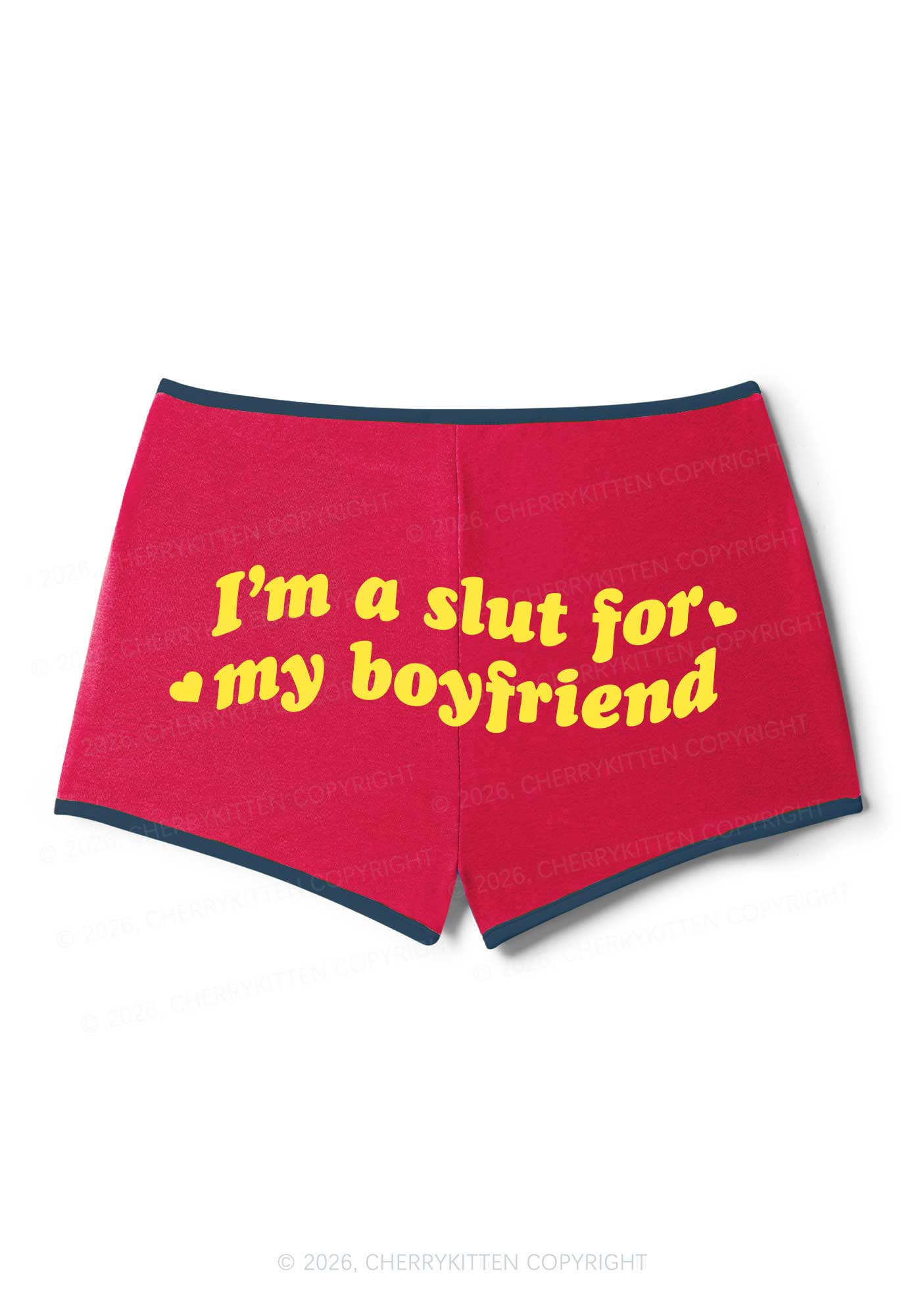 Slxt For My BF Valentine's Day Y2K Booty Shorts Cherrykitten - Image 3
