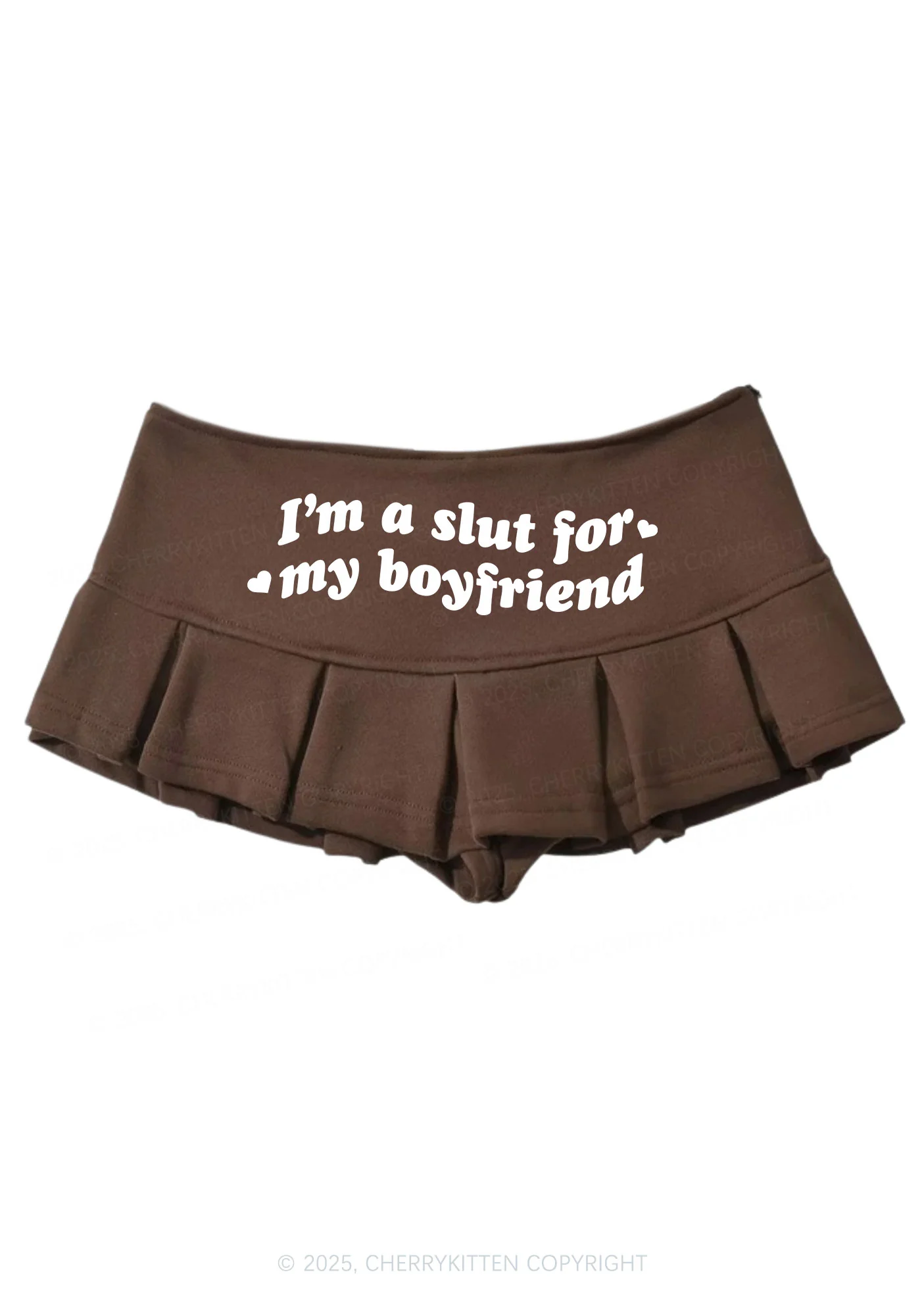 Slxt For My BF Valentine's Day Y2K Mini Pleated Skirts Cherrykitten - Image 6