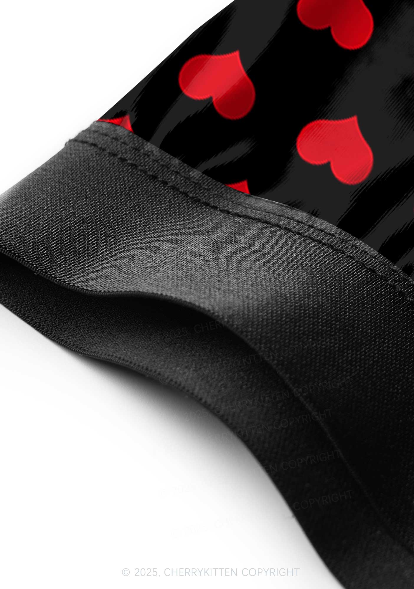 Slxt For My BF GF Valentine's Day Y2K Print Couples Boxer Thong Set Cherrykitten - Image 6