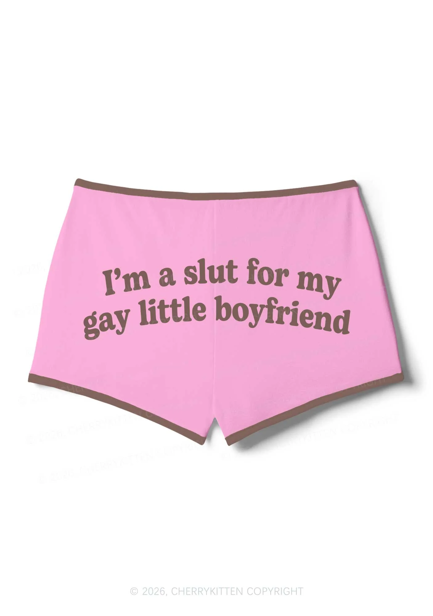 Slxt For My Gay BF Valentine's Day Y2K Booty Shorts Cherrykitten - Image 7
