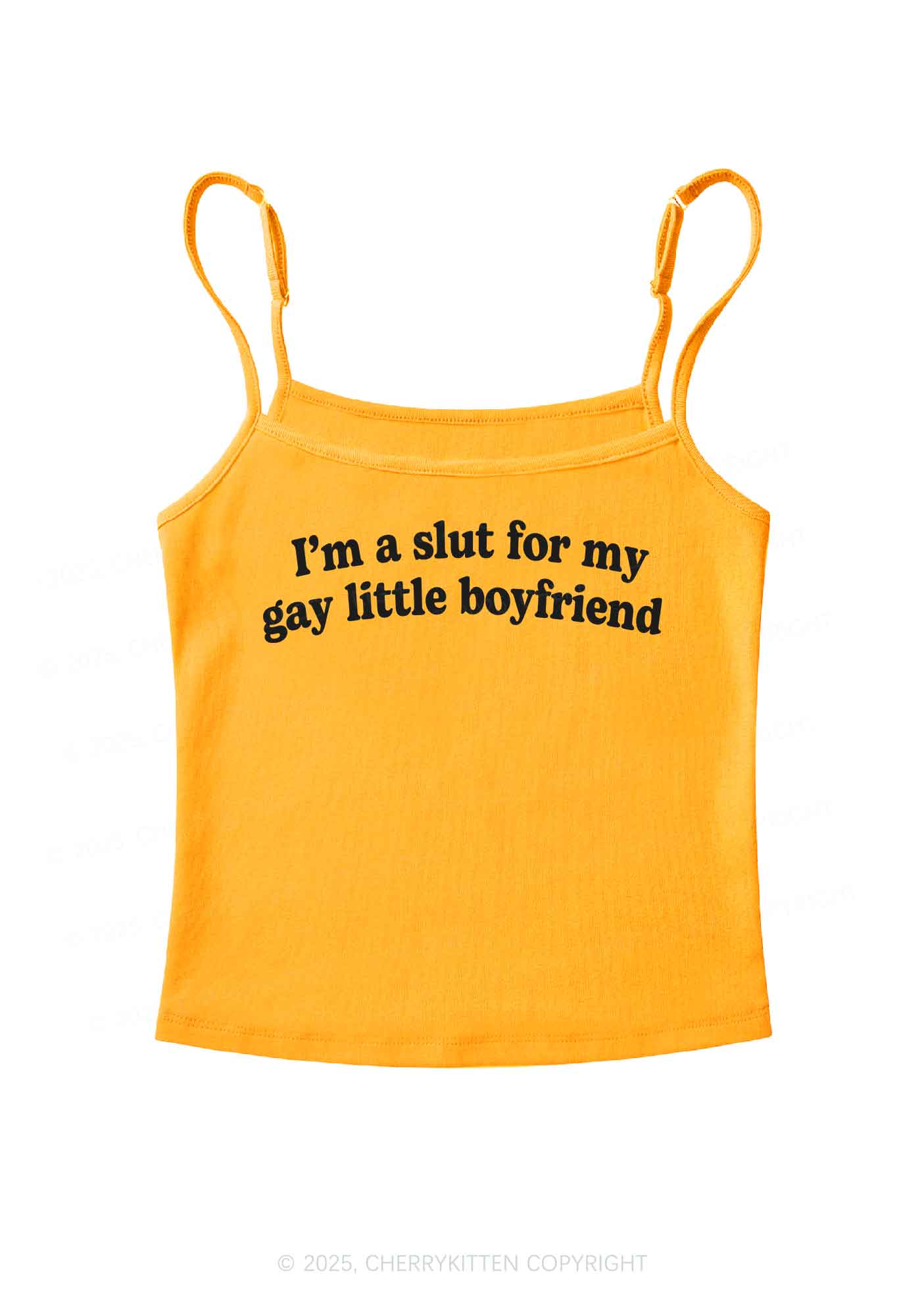 Slxt For My Gay Y2K Spaghetti Strap Cami Cherrykitten - Image 7