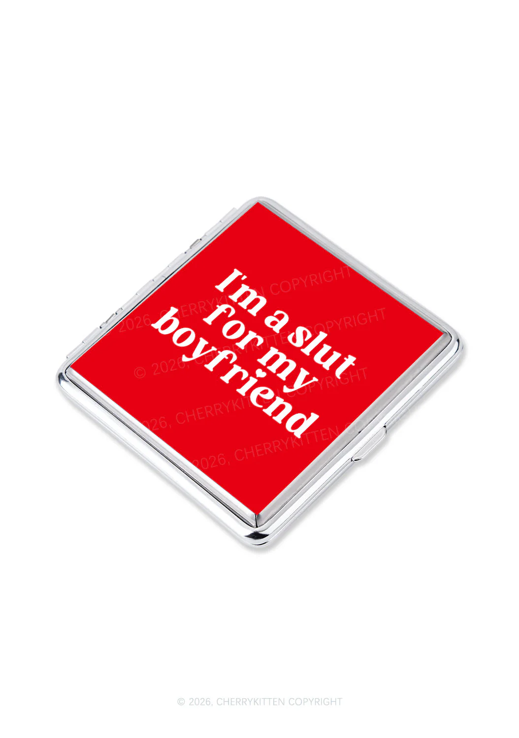 Slxt For My GF BF Valentine's Day Y2K Cigarette Case Cherrykitten - Image 3