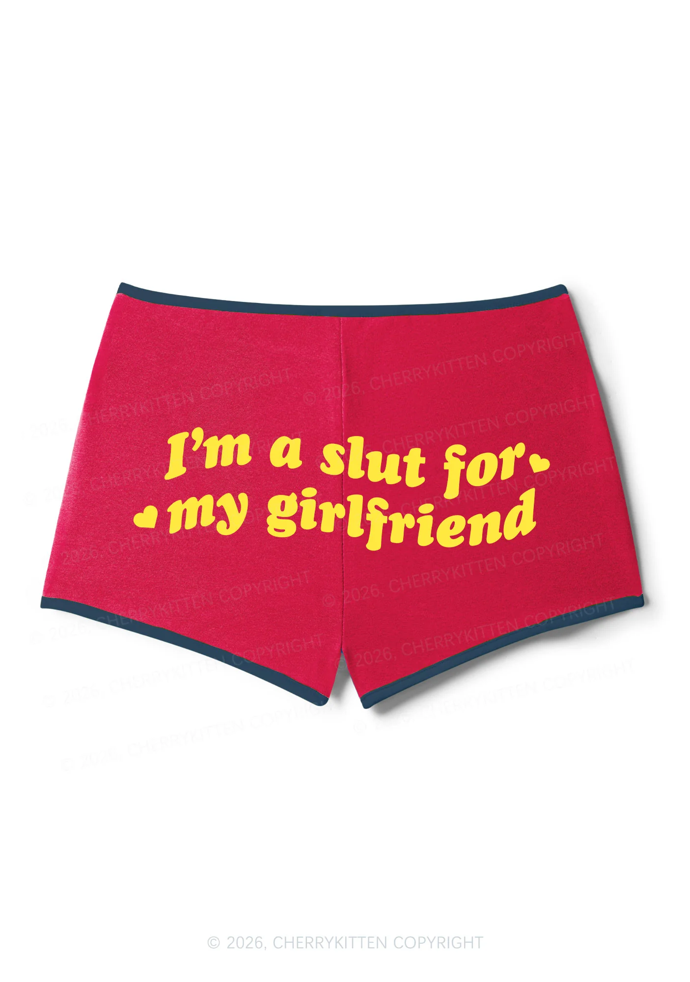 Slxt For My GF Valentine's Day Y2K Booty Shorts Cherrykitten - Image 3