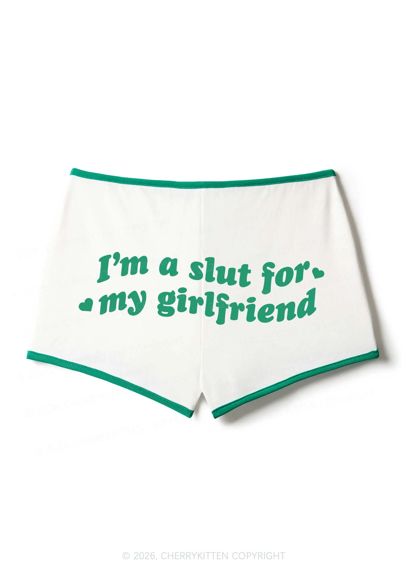 Slxt For My GF Valentine's Day Y2K Booty Shorts Cherrykitten - Image 7