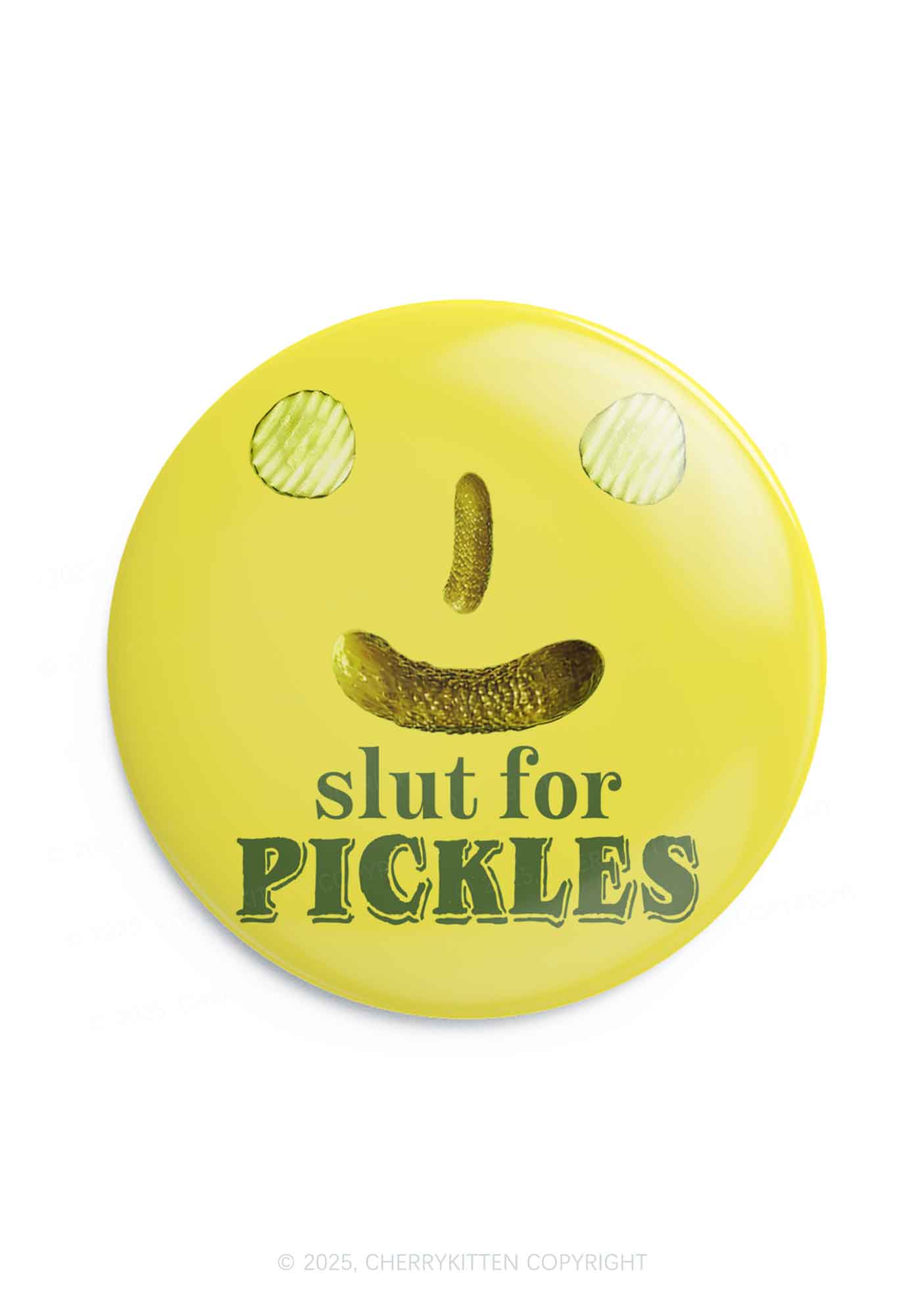 Slxt For Pickles 1Pc Y2K Pin Badge Cherrykitten - Image 3