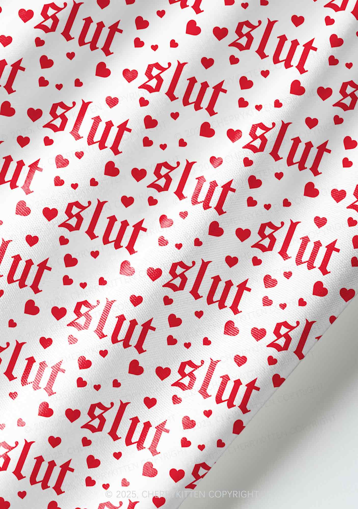 Slxt Red Heart Y2K Pet Shirts Cherrykitten - Image 5