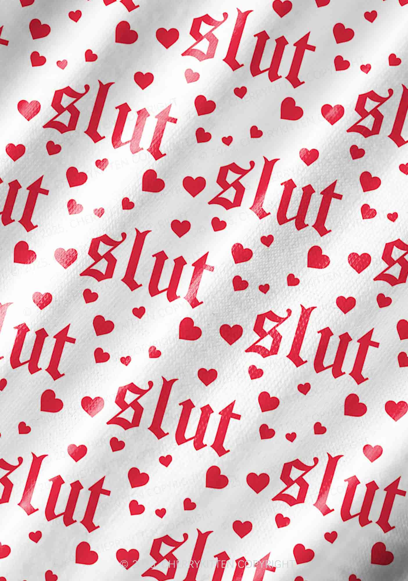 Slxt Red Heart Y2K Pet Tank Top Cherrykitten - Image 5