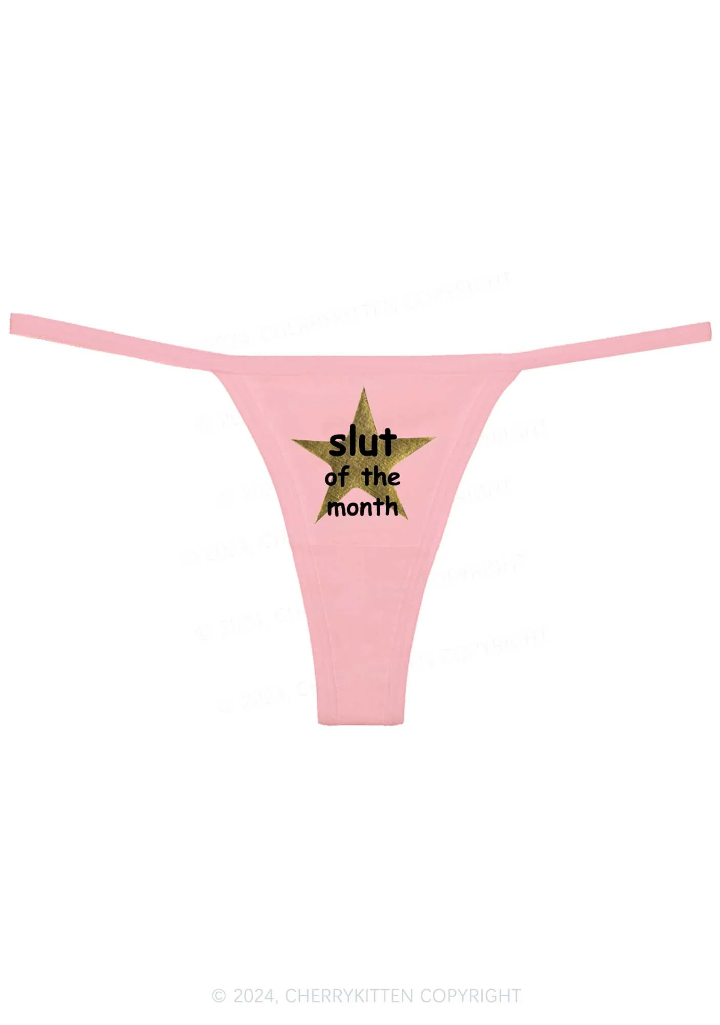 Slxt Star Y2K Flat String Thong Cherrykitten - Image 6