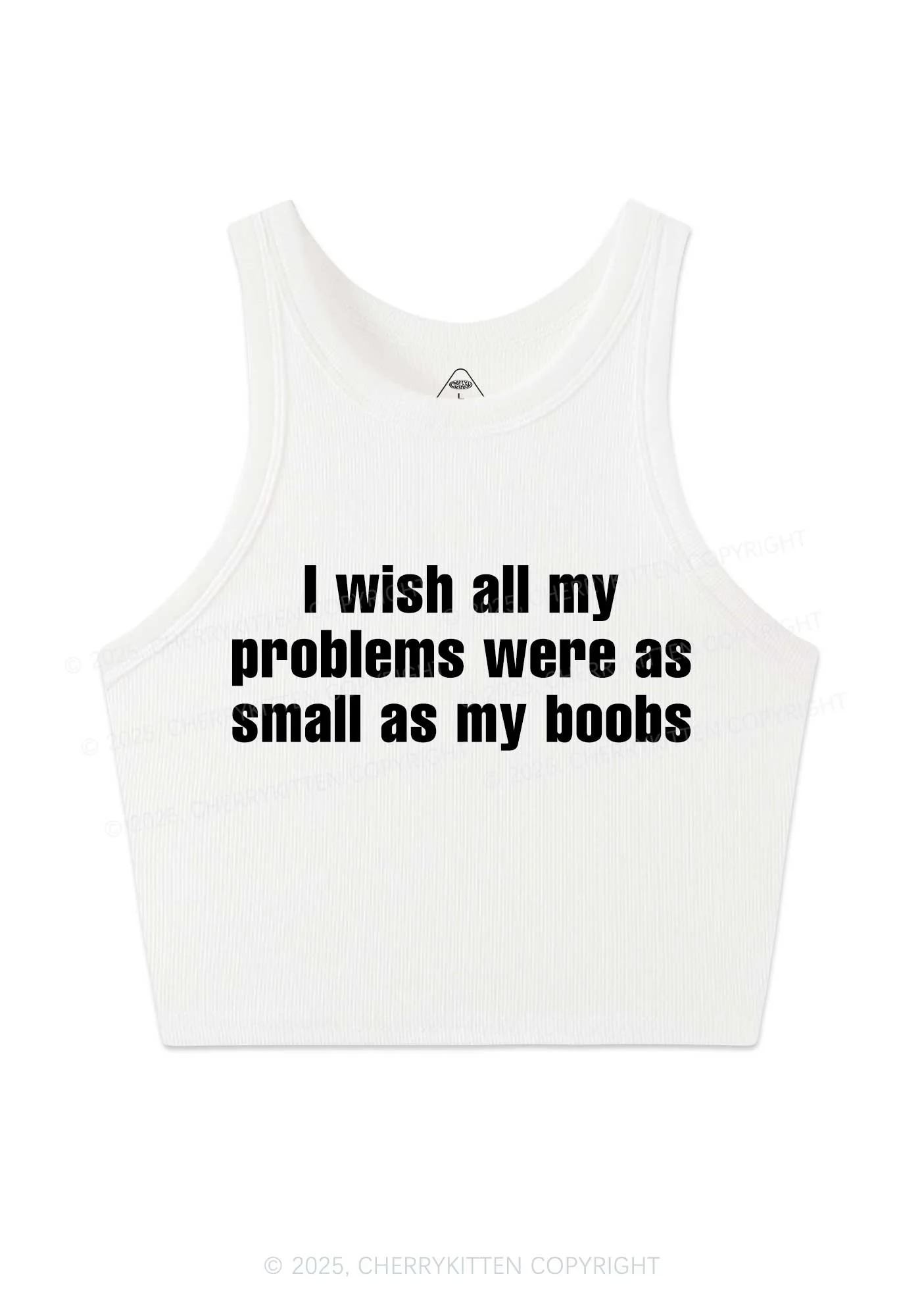 Small As Bxxbs Y2K Crop Tank Top Cherrykitten - Image 4