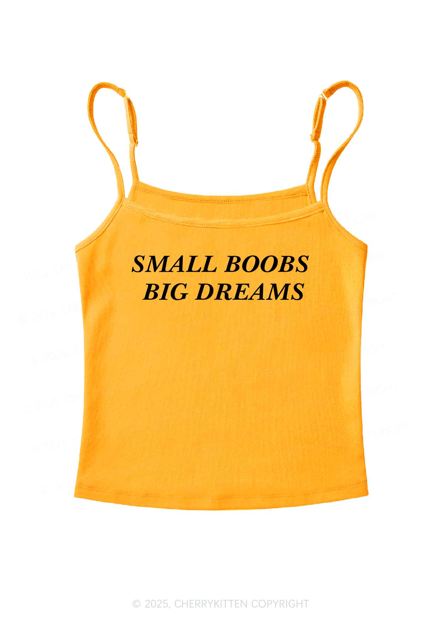 Small But Big Dreams Y2k Spaghetti Strap Cami Cherrykitten - Image 7
