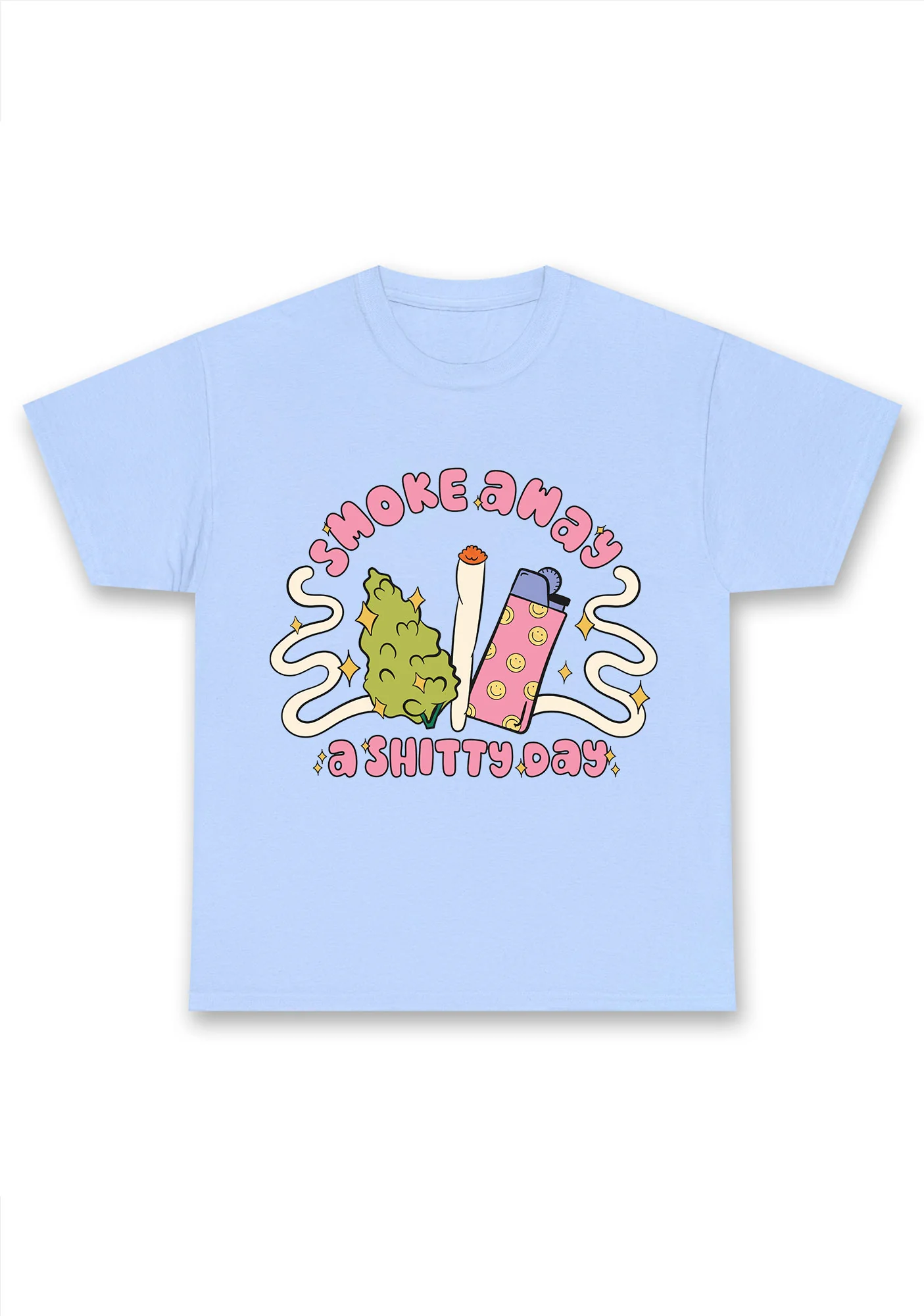 Smoke Away A Shixxy Day Chunky Shirt - Image 5