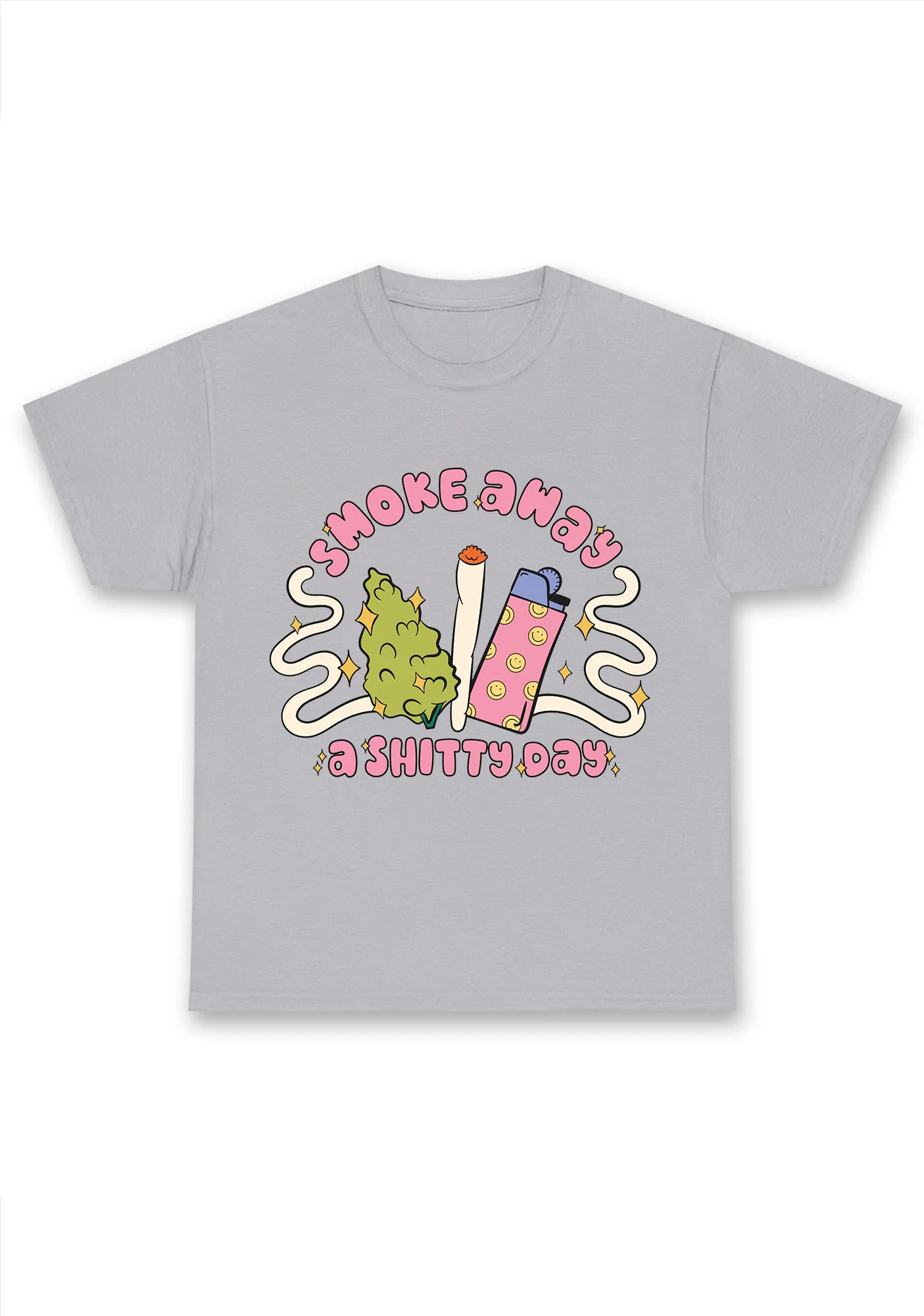 Smoke Away A Shixxy Day Chunky Shirt - Image 6