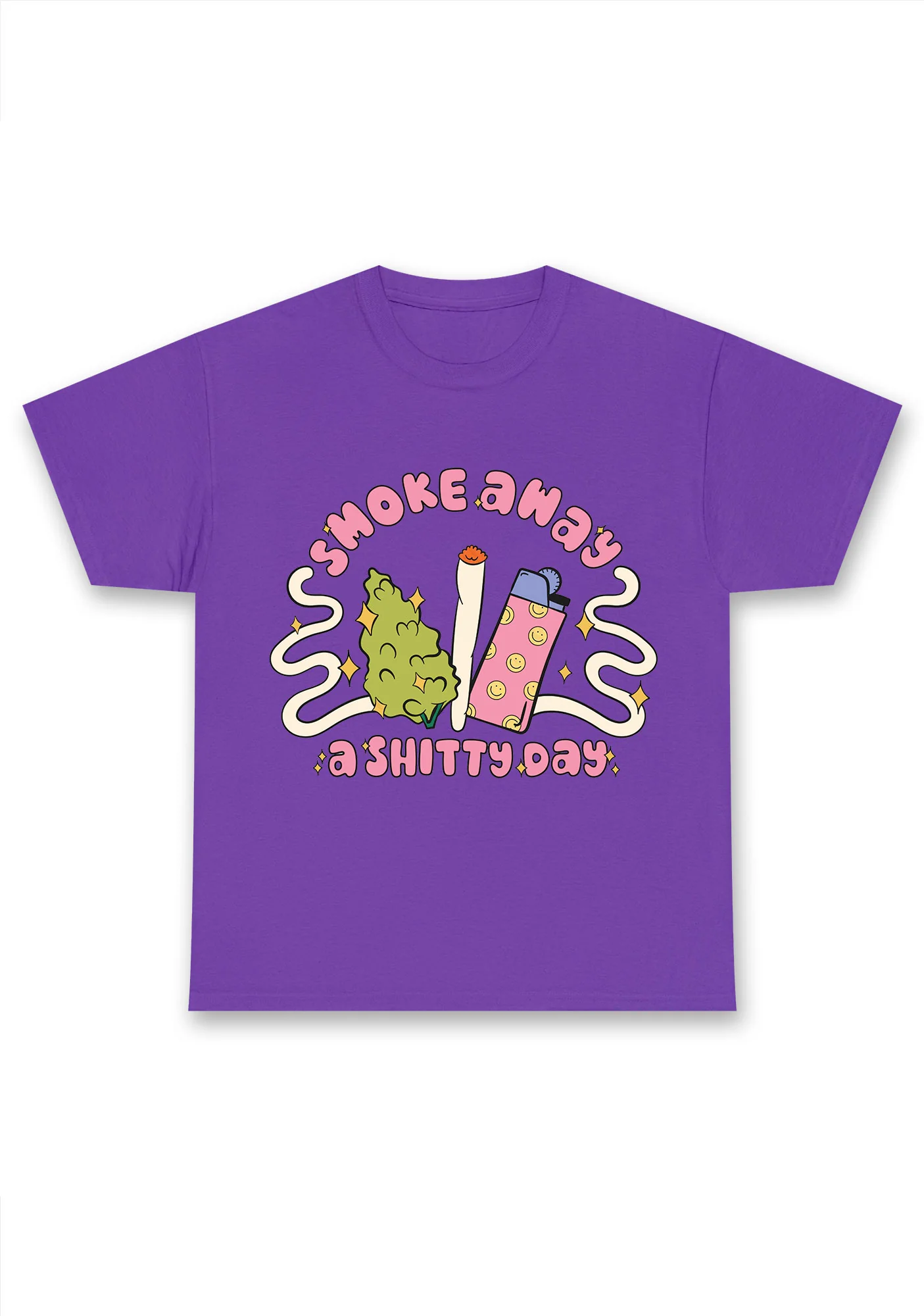 Smoke Away A Shixxy Day Chunky Shirt - Image 7