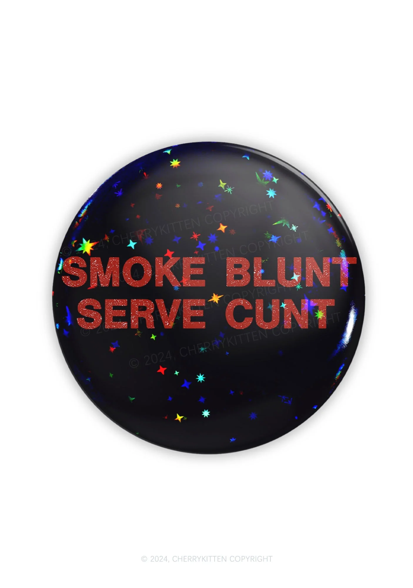 Smoke Blunt 1Pc Y2K Pin Badge Cherrykitten - Image 4