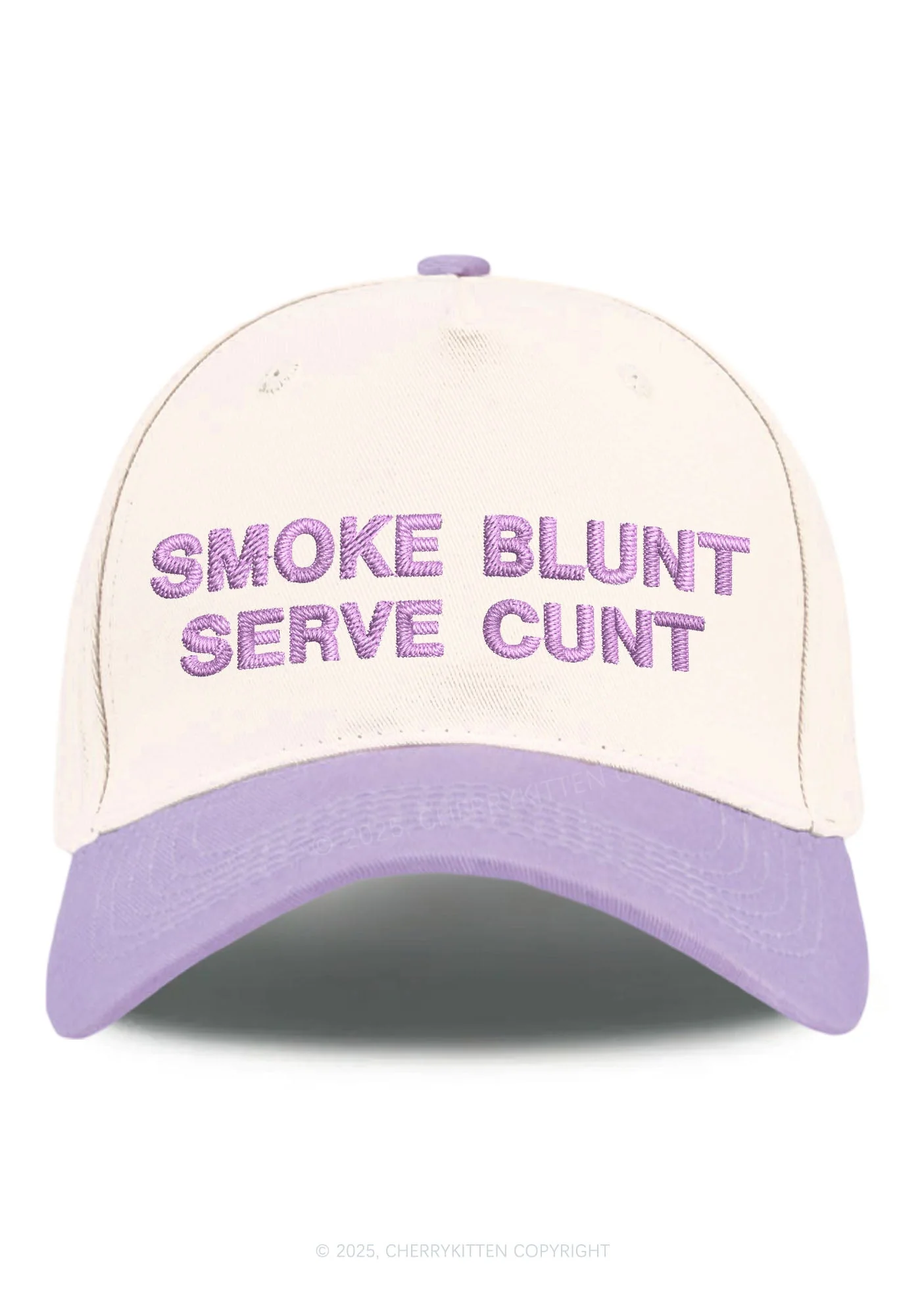 Smoke Blunt Y2K Color Block Baseball Cap Cherrykitten - Image 13