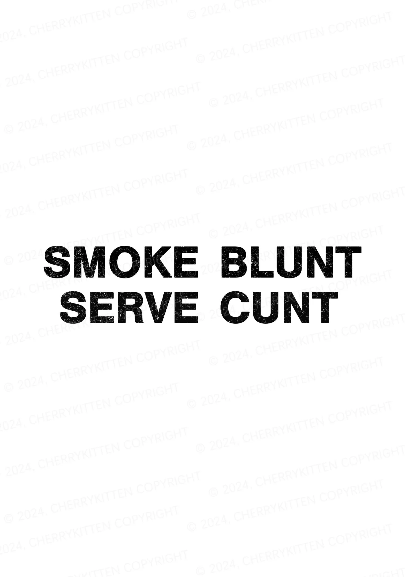 Smoke Blunt Y2K Flat String Thong Cherrykitten - Image 2
