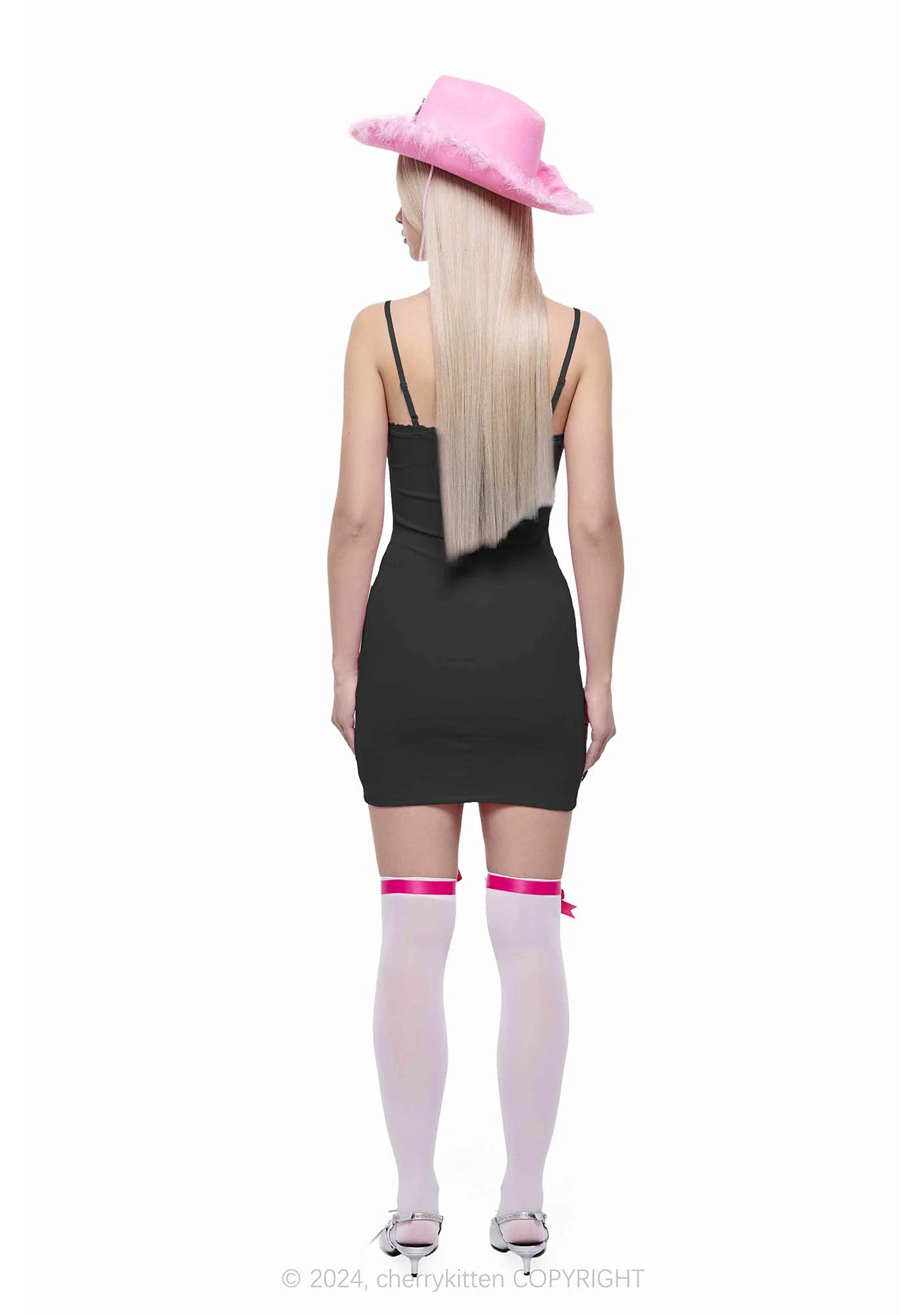 Pissed On Y2K Lace Slip Dress Cherrykitten - Image 4
