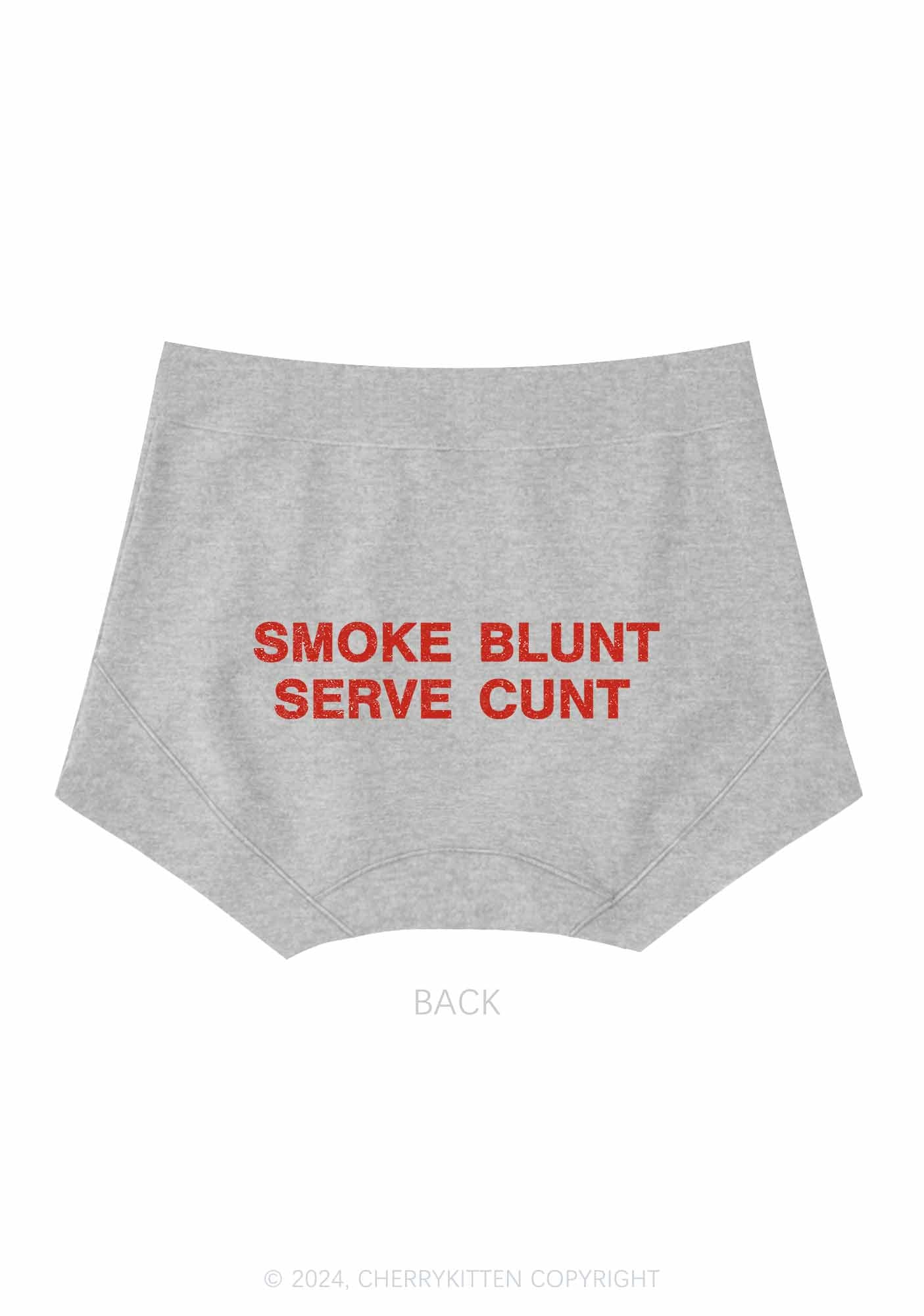 Smoke Blunt Y2K Mid Rise Waist Boyshort Cherrykitten - Image 6