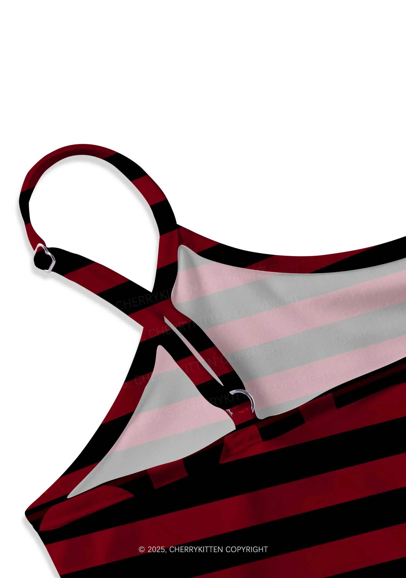 Smoke Blunt Y2K Print Cami Crop Top Cherrykitten - Image 2