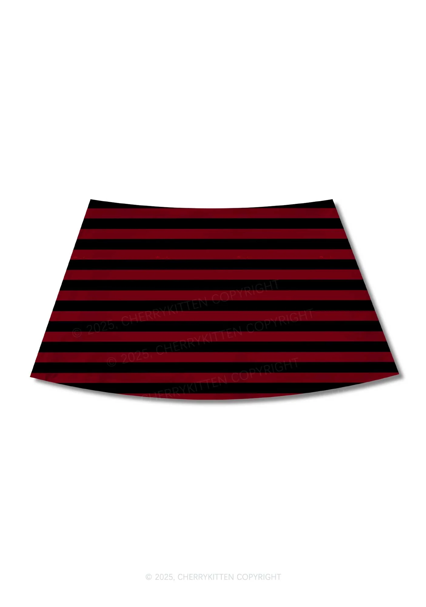 Smoke Blunt Y2K Print Mini Skirt Cherrykitten - Image 2