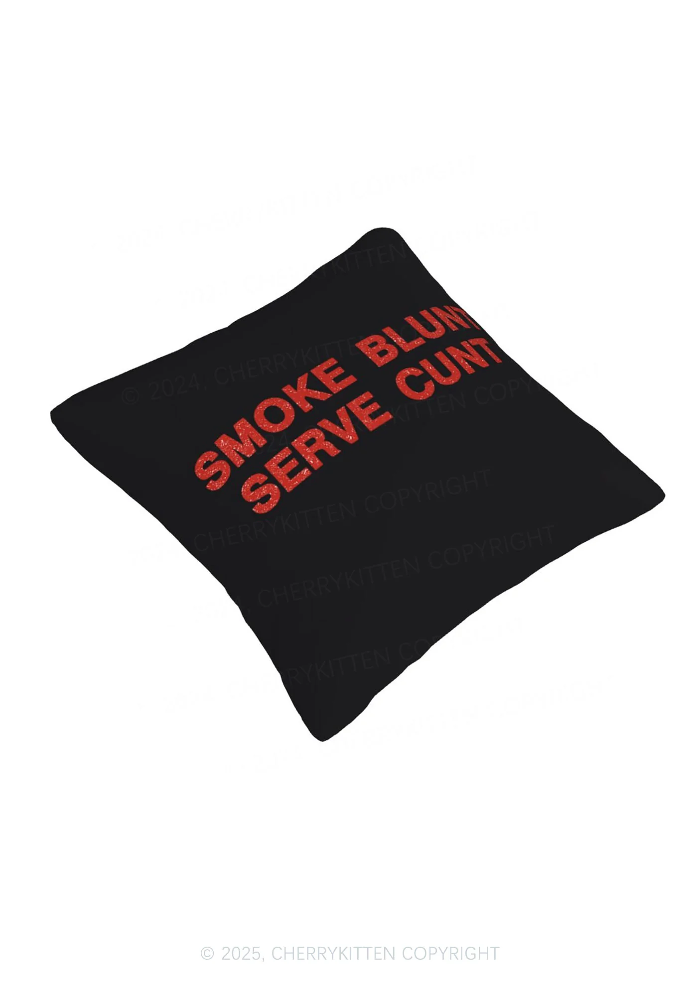 Smoke Blunt Y2K Throw Pillow Cover Cherrykitten - Image 6