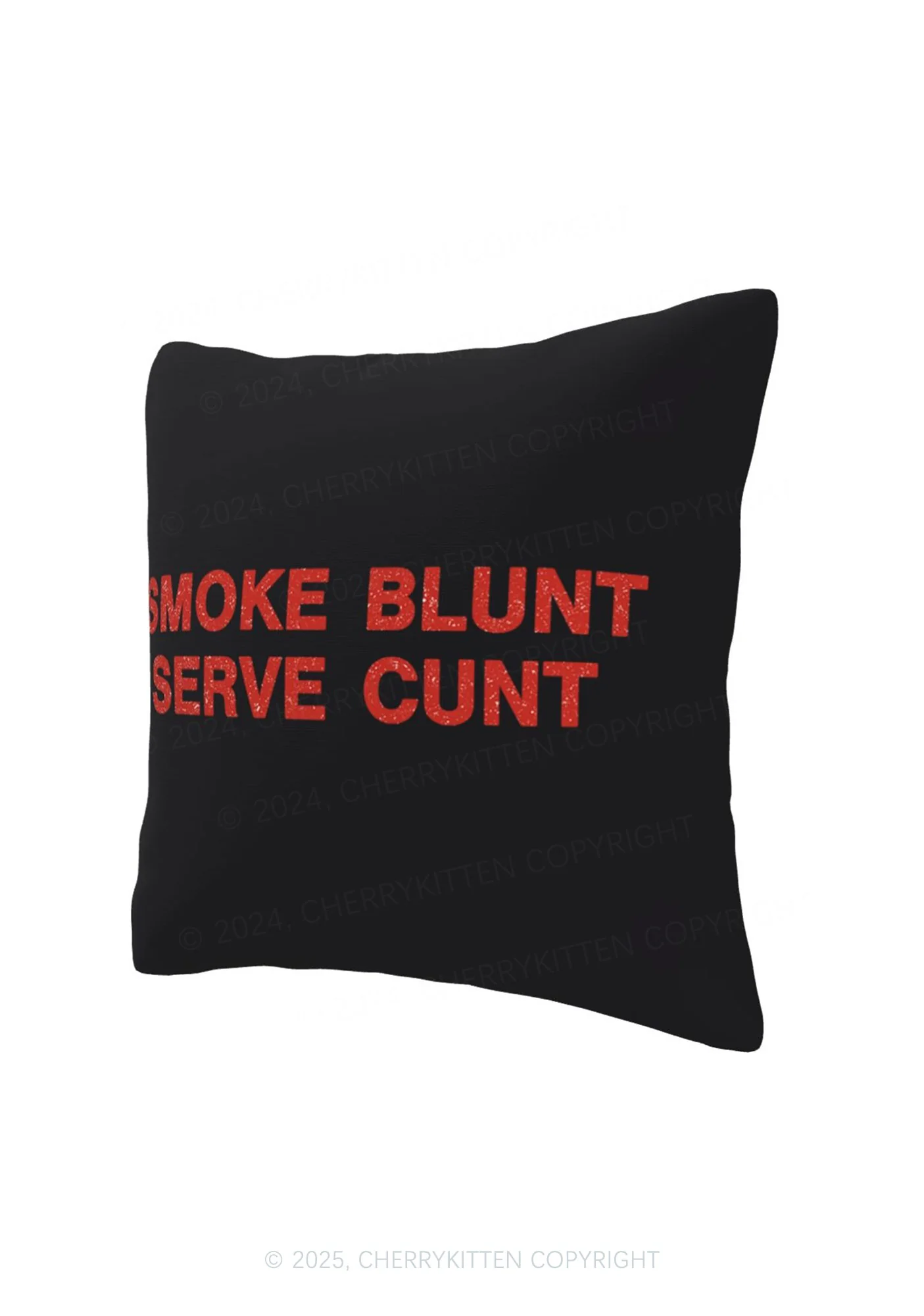 Smoke Blunt Y2K Throw Pillow Cover Cherrykitten - Image 7