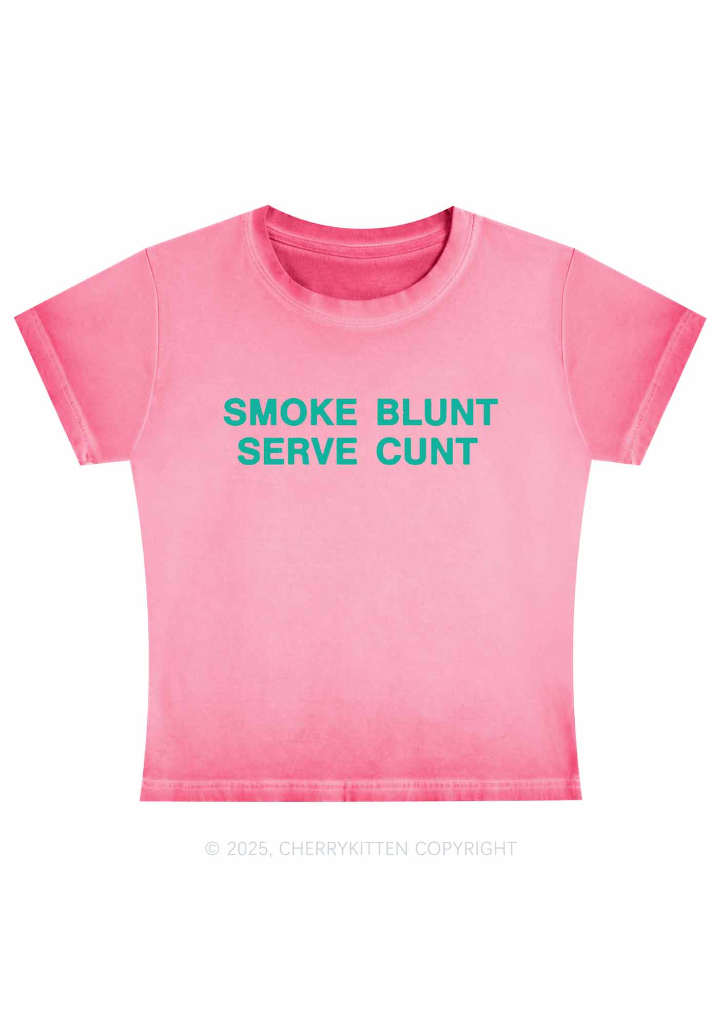 Smoke Blunt Y2K Vintage Classic Tee Cherrykitten - Image 3