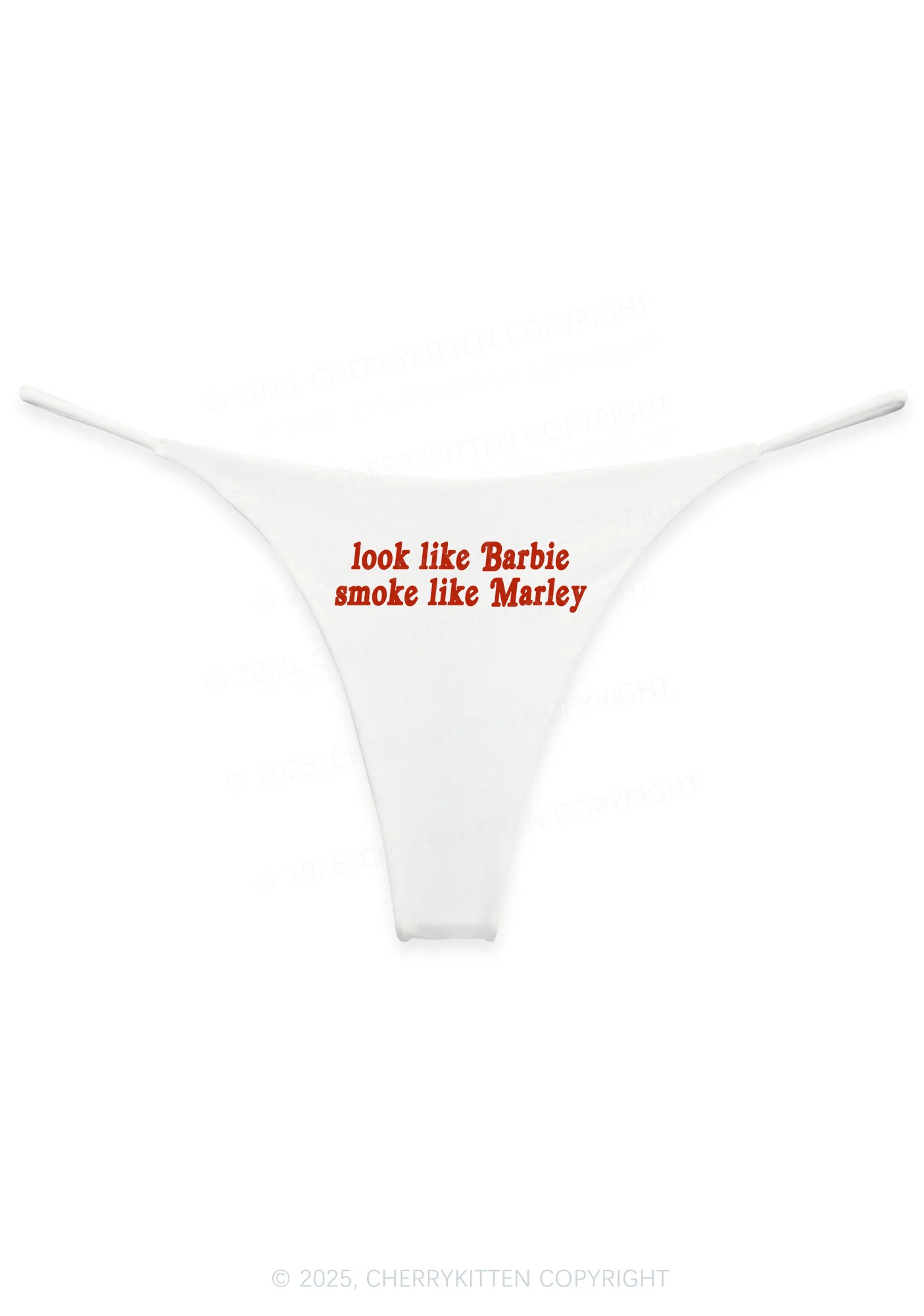 Smoke Like Marley Y2K Bikini String Thong Cherrykitten - Image 6
