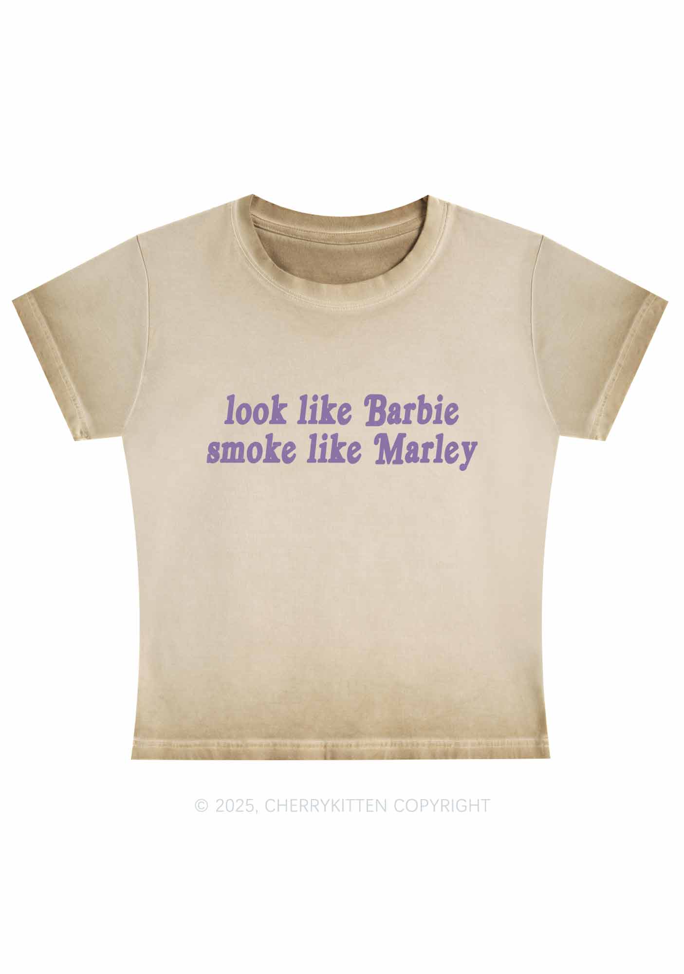 Smoke Like Marley Y2K Vintage Classic Tee Cherrykitten - Image 3