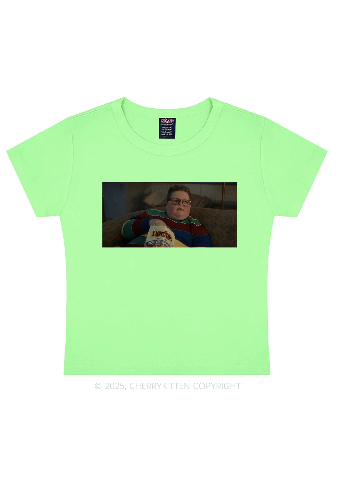 Snack Break Y2K Baby Tee Cherrykitten - Image 12