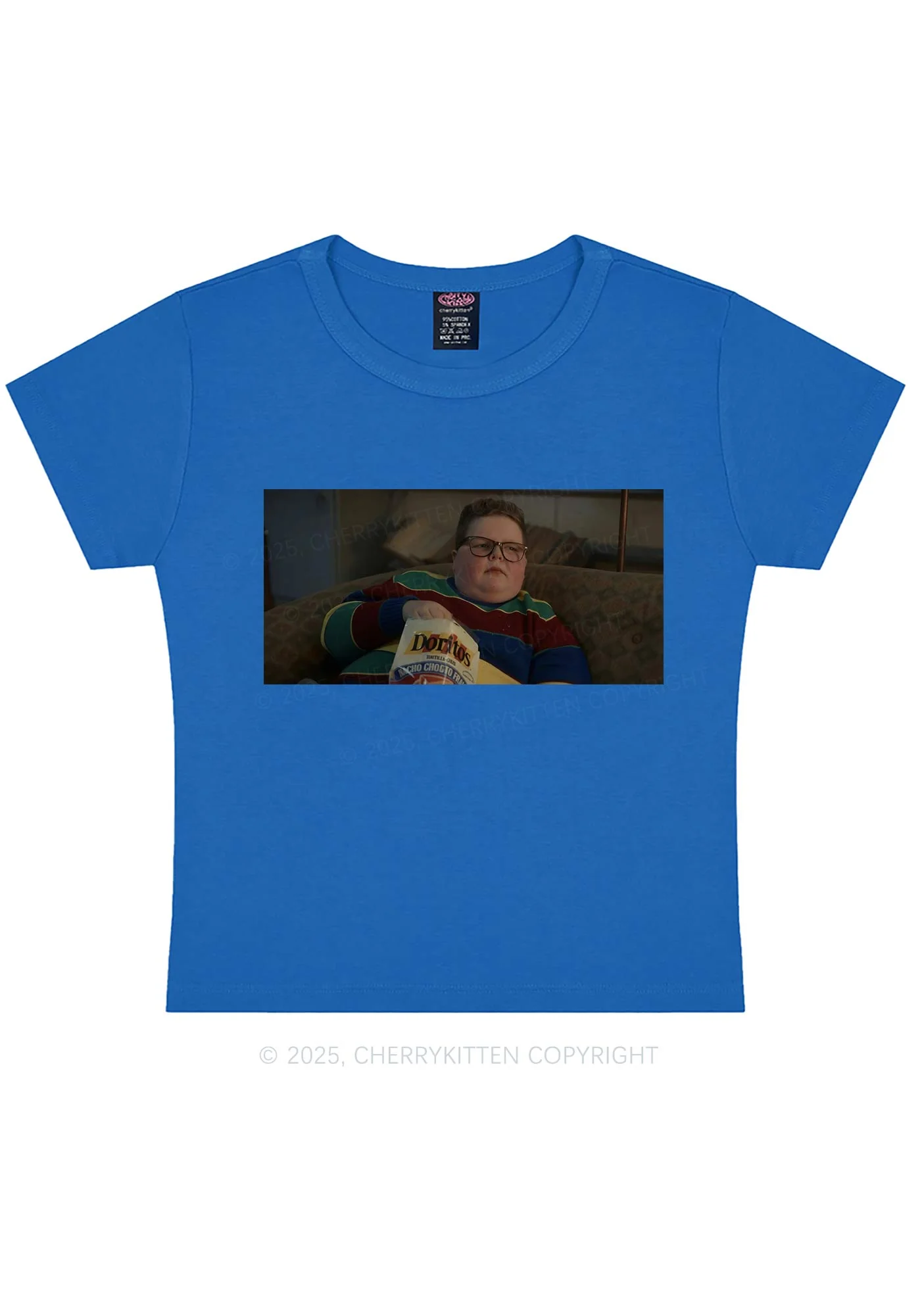 Snack Break Y2K Baby Tee Cherrykitten - Image 8
