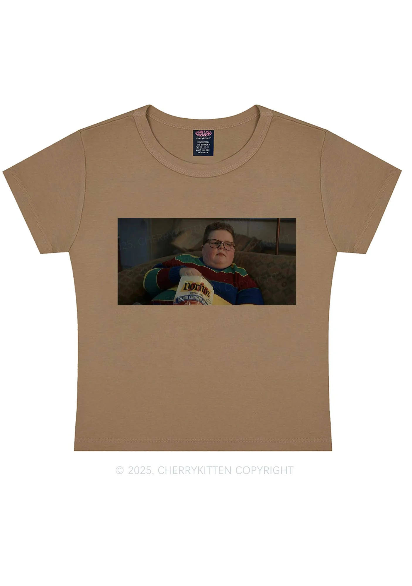 Snack Break Y2K Baby Tee Cherrykitten - Image 9
