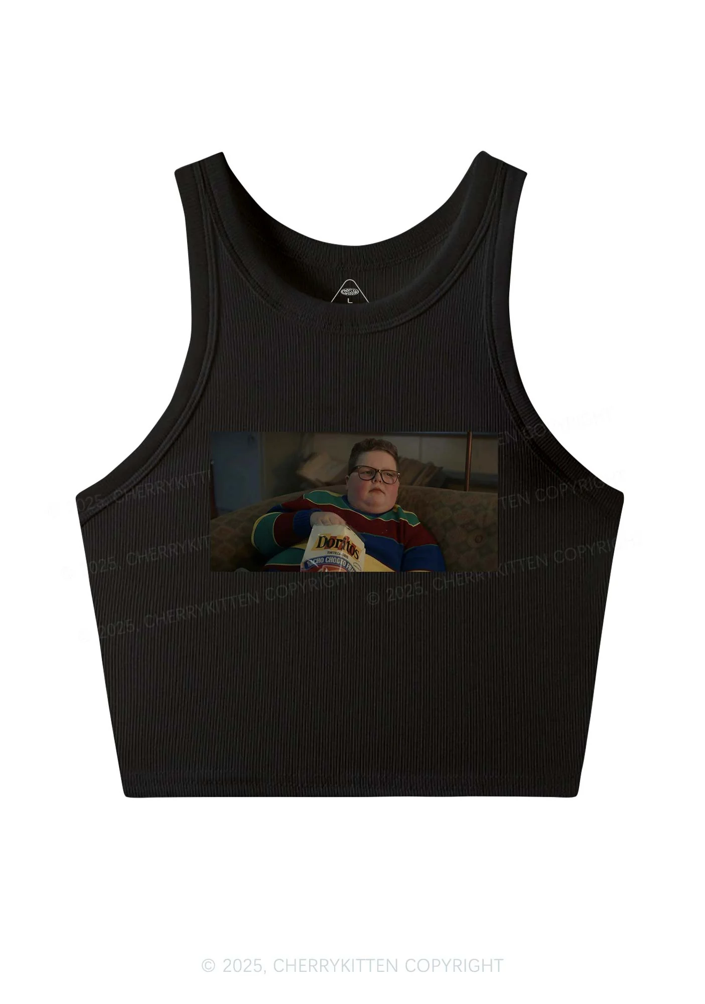 Snack Break Y2K Crop Tank Top Cherrykitten - Image 3