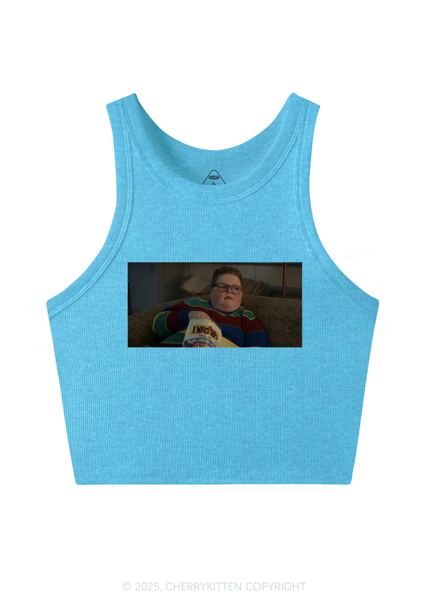 Snack Break Y2K Crop Tank Top Cherrykitten - Image 6